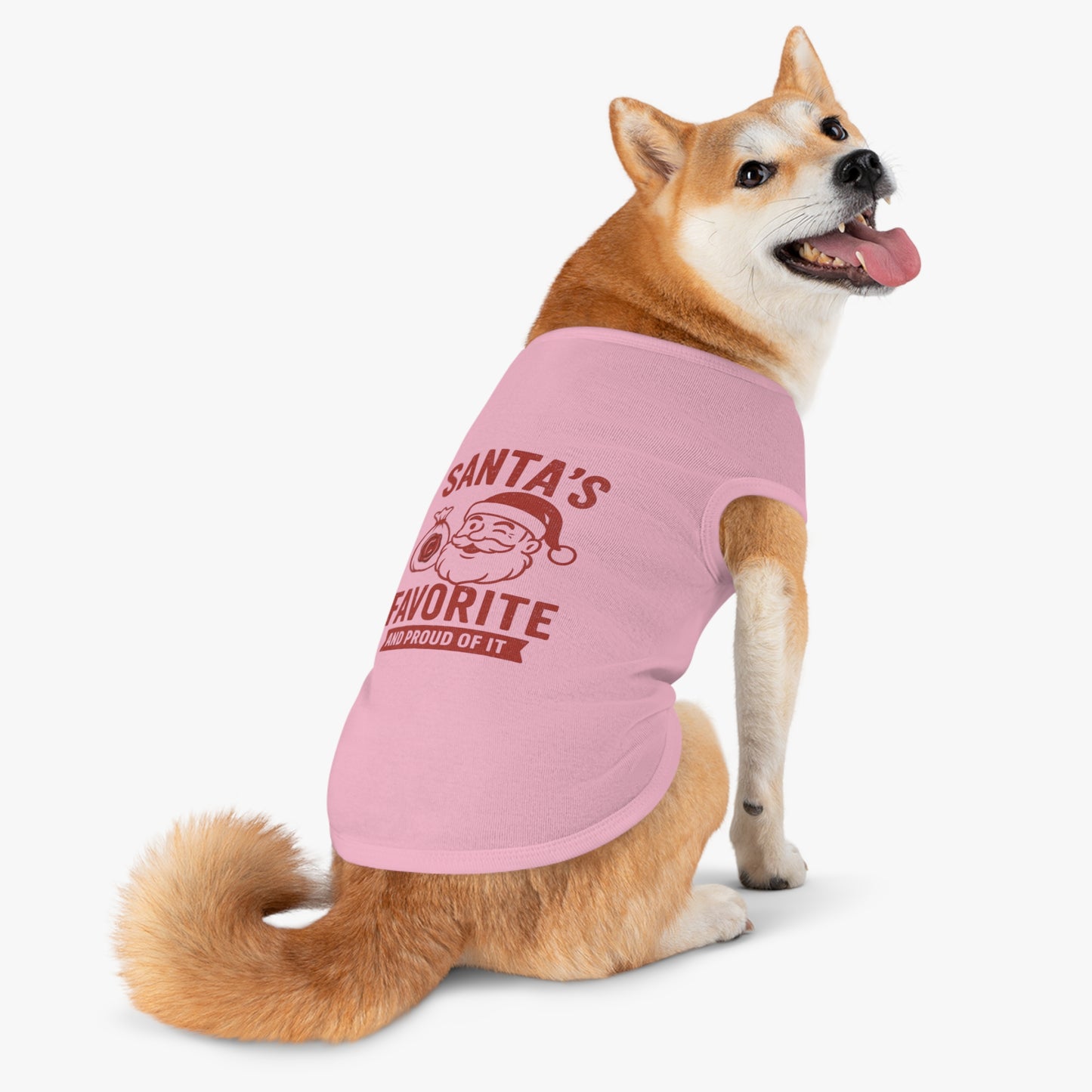 Santa’s Favorite | Holiday Dog Tank Top