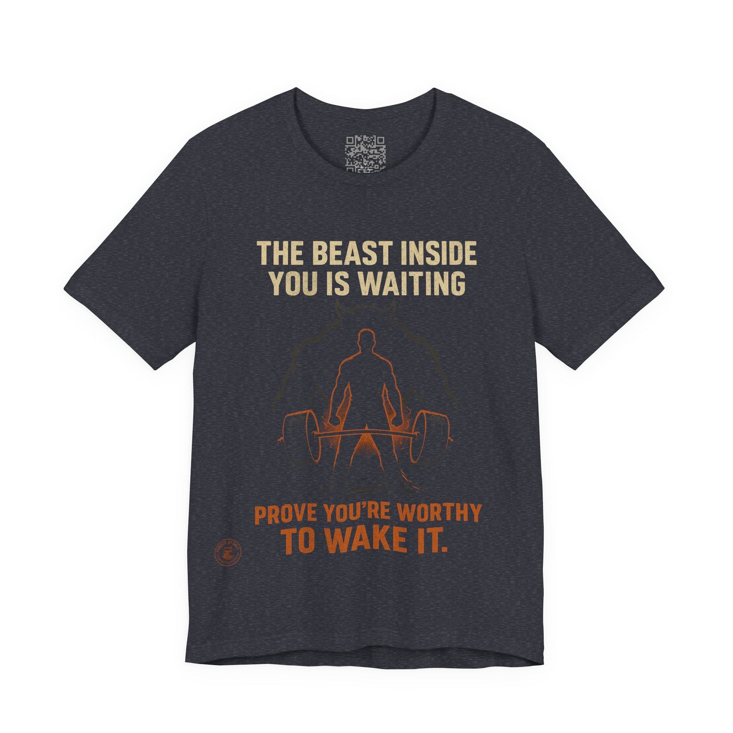 “The Beast Inside” Motivational Gym Tee