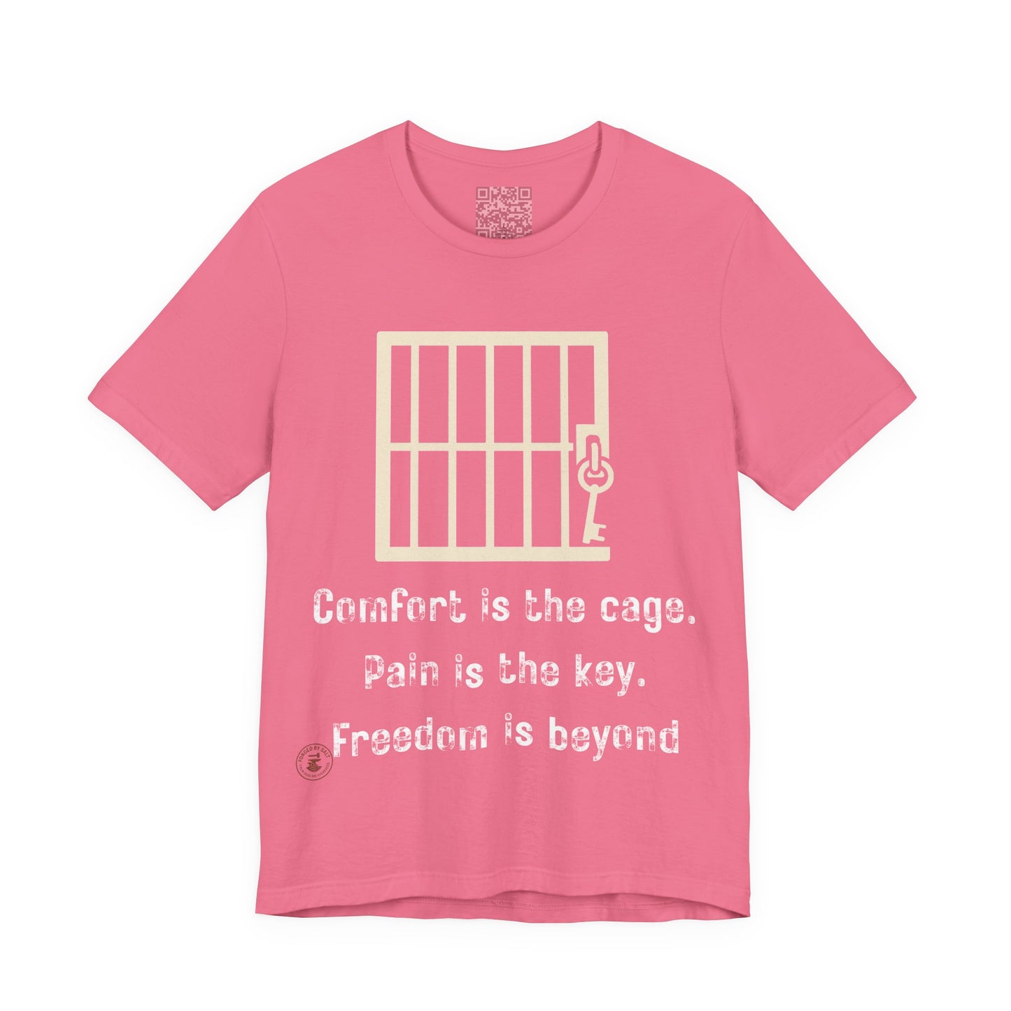 Comfort Is the Cage – Motivational T-Shirt