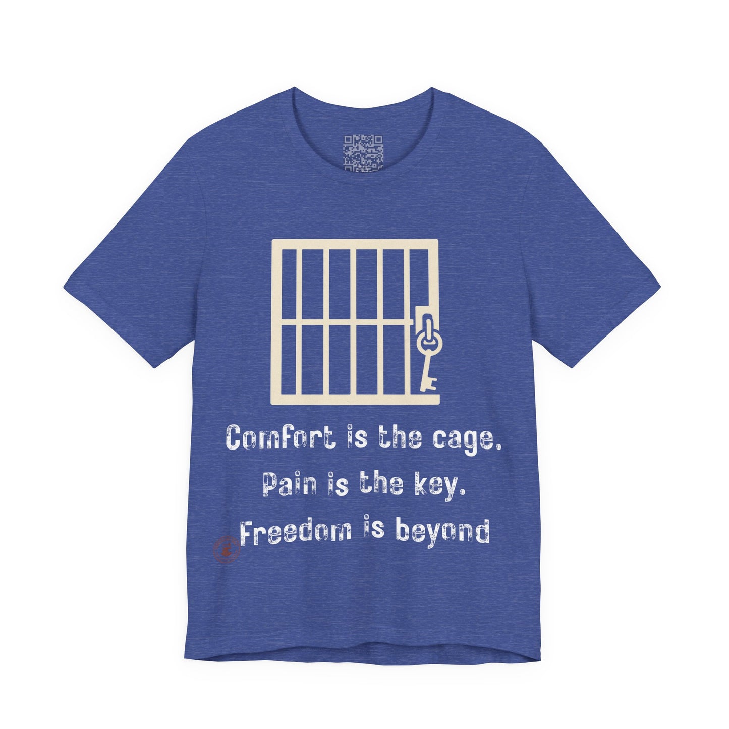 Comfort Is the Cage – Motivational T-Shirt
