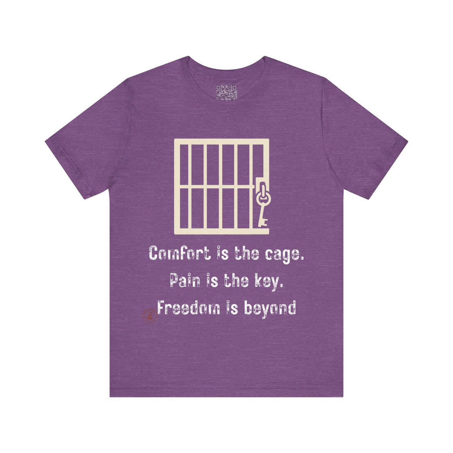 Comfort Is the Cage – Motivational T-Shirt