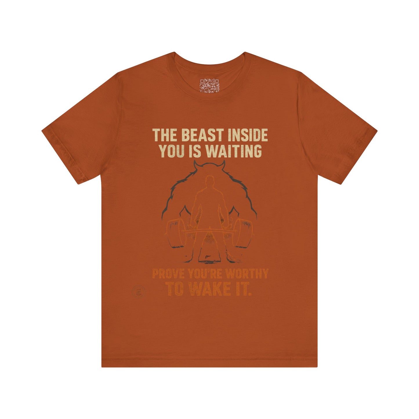 “The Beast Inside” Motivational Gym Tee