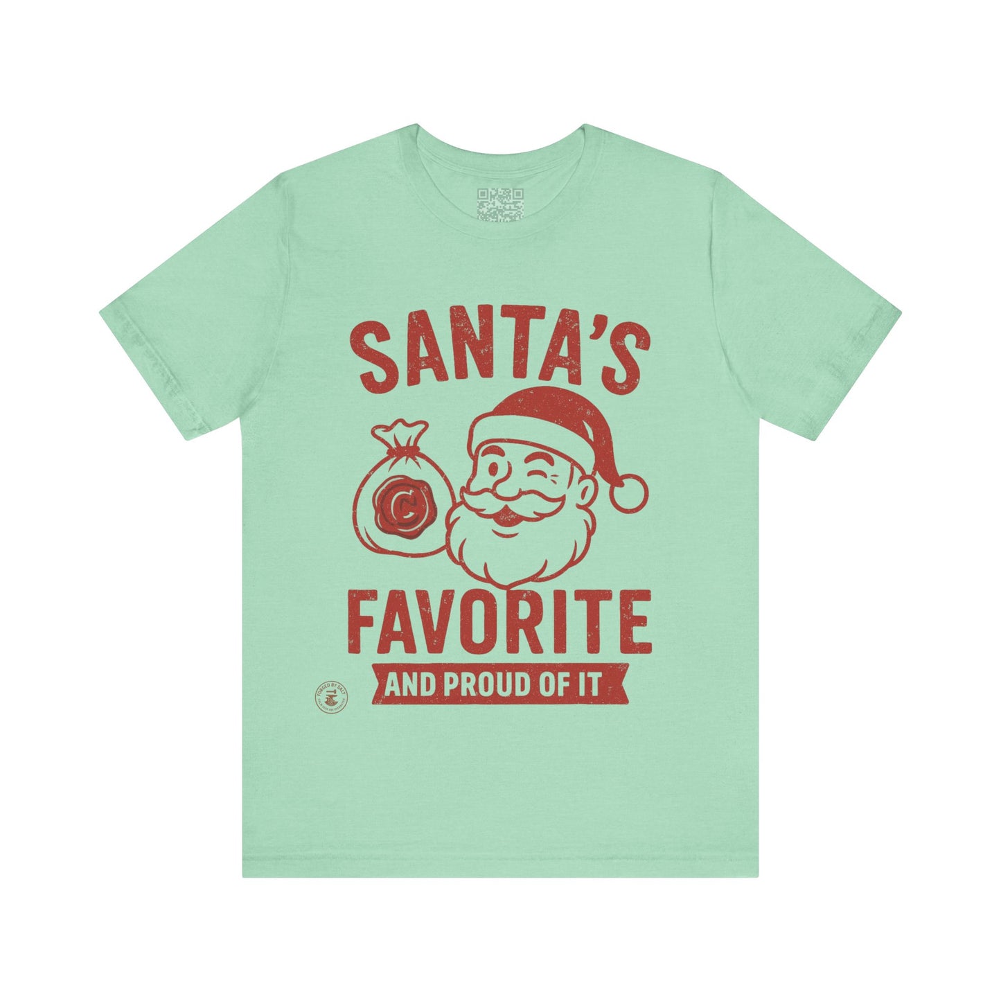 Santa’s Favorite T-Shirt | Funny Holiday & Christmas Tee