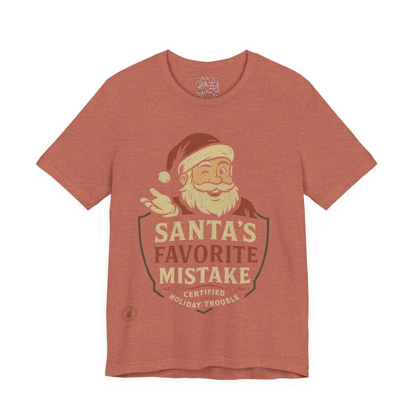 Santa’s Favorite Mistake T-Shirt | Funny Christmas Holiday Tee