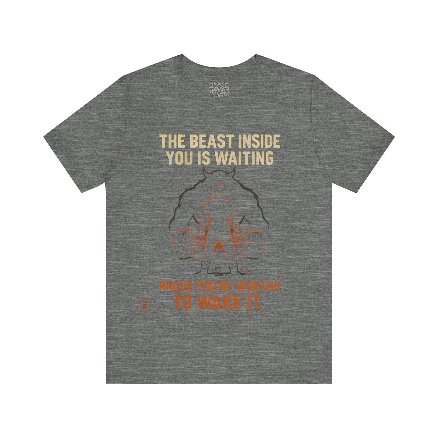 “The Beast Inside” Motivational Gym Tee
