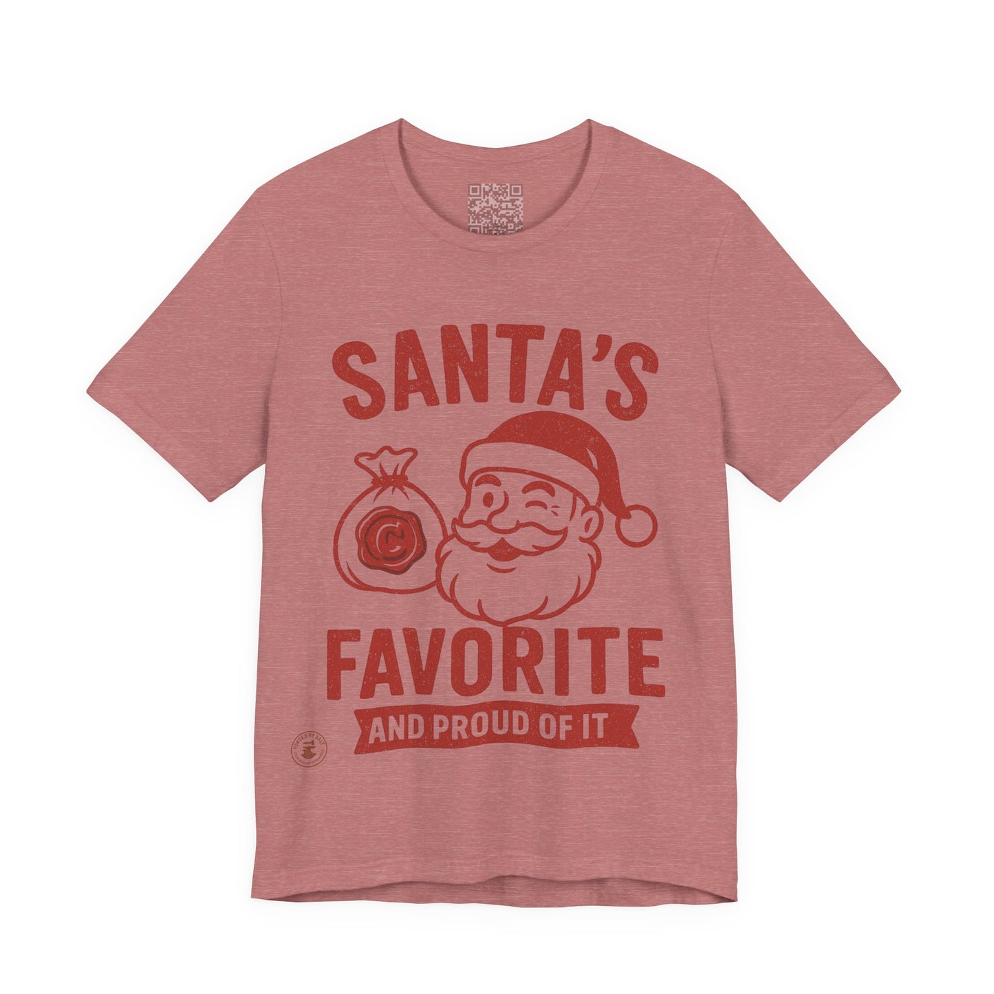 Santa’s Favorite T-Shirt | Funny Holiday & Christmas Tee