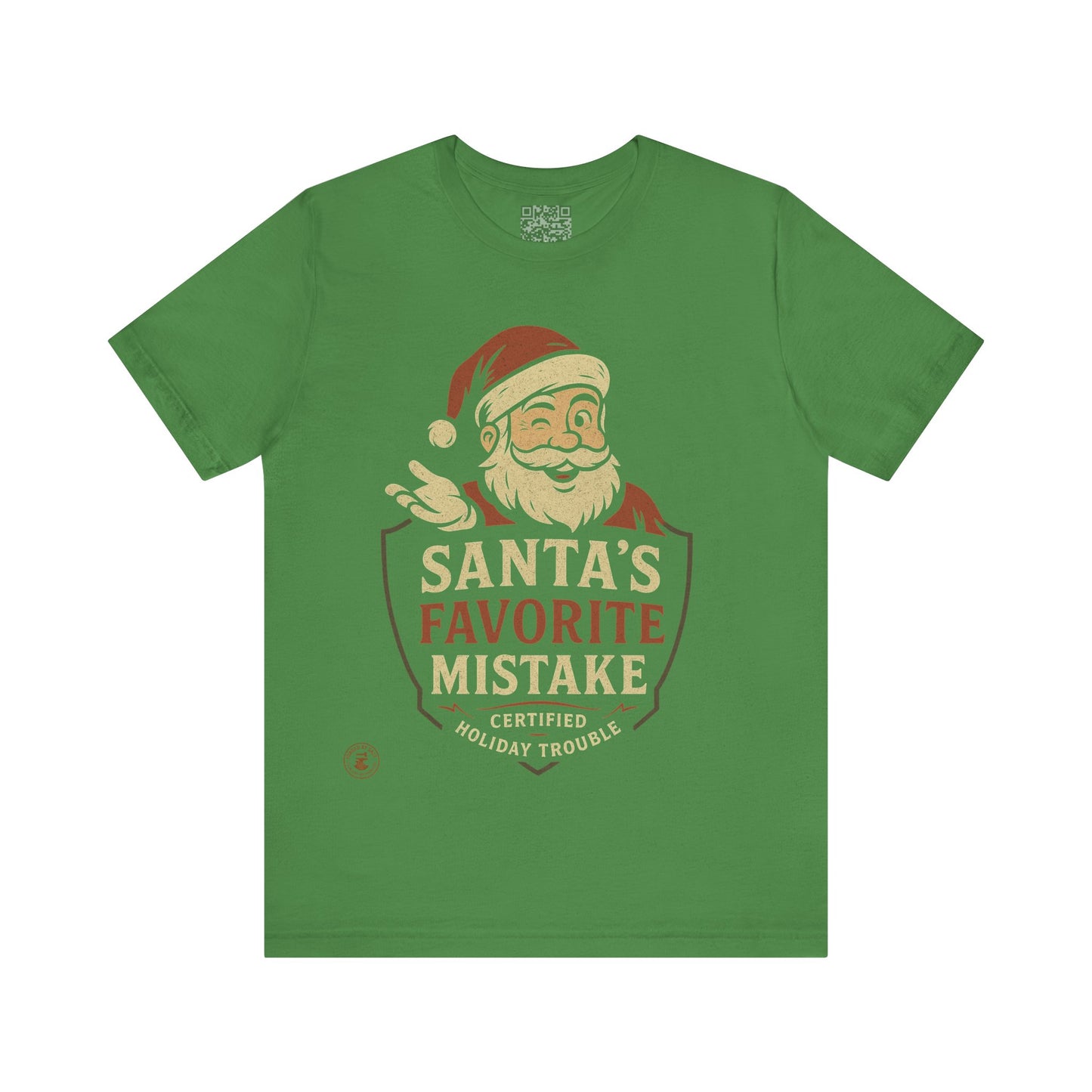 Santa’s Favorite Mistake T-Shirt | Funny Christmas Holiday Tee