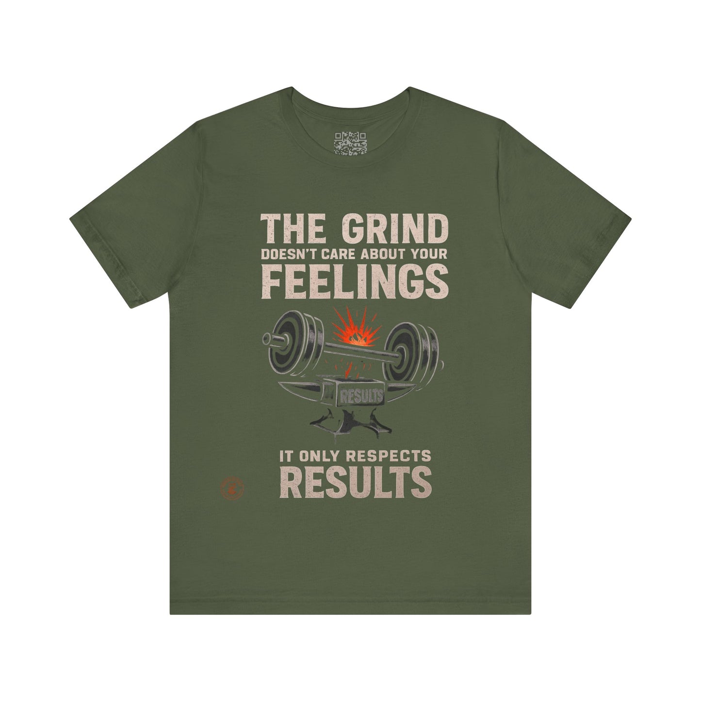 The Grind Doesn’t Care - Motivational Gym Tee
