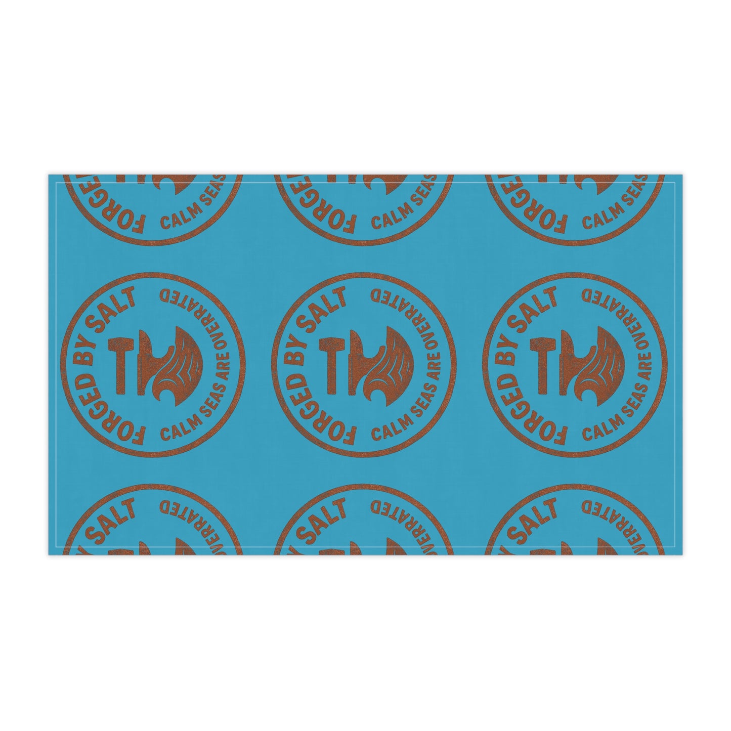 Forged by Salt Dish Towel, Tea Towel, Kitchen Decor, Unique Gift for Home, Fun Cooking Accessory