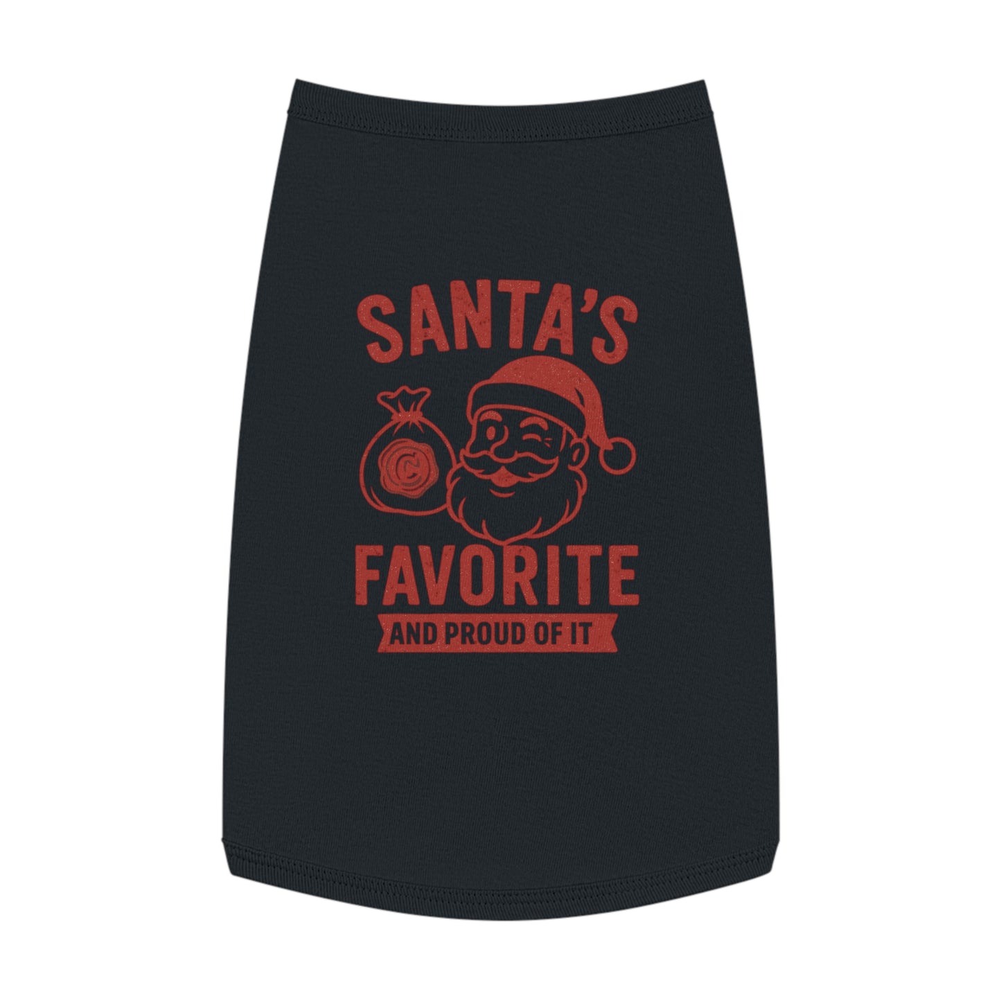 Santa’s Favorite | Holiday Dog Tank Top