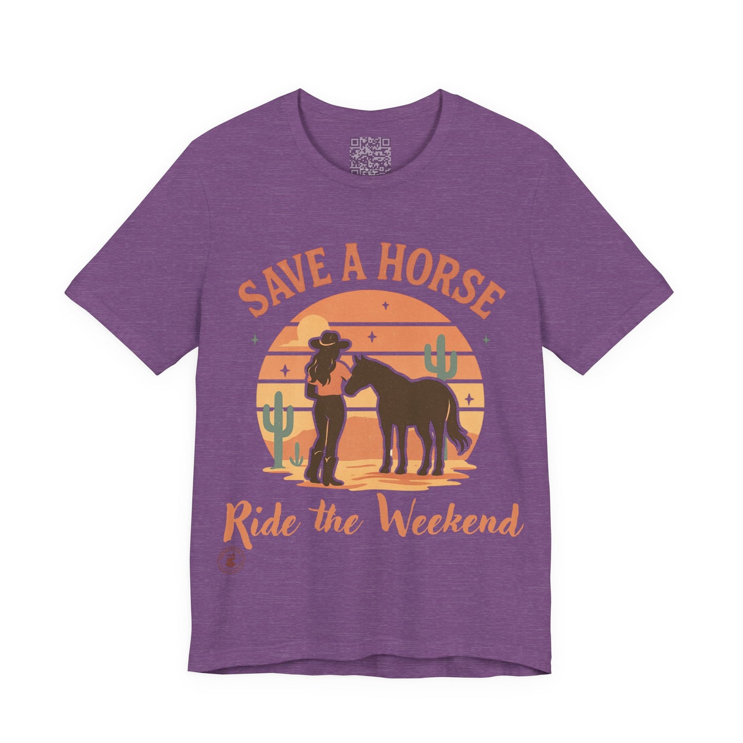 Save a Horse, Ride the Weekend – Western Graphic Tee