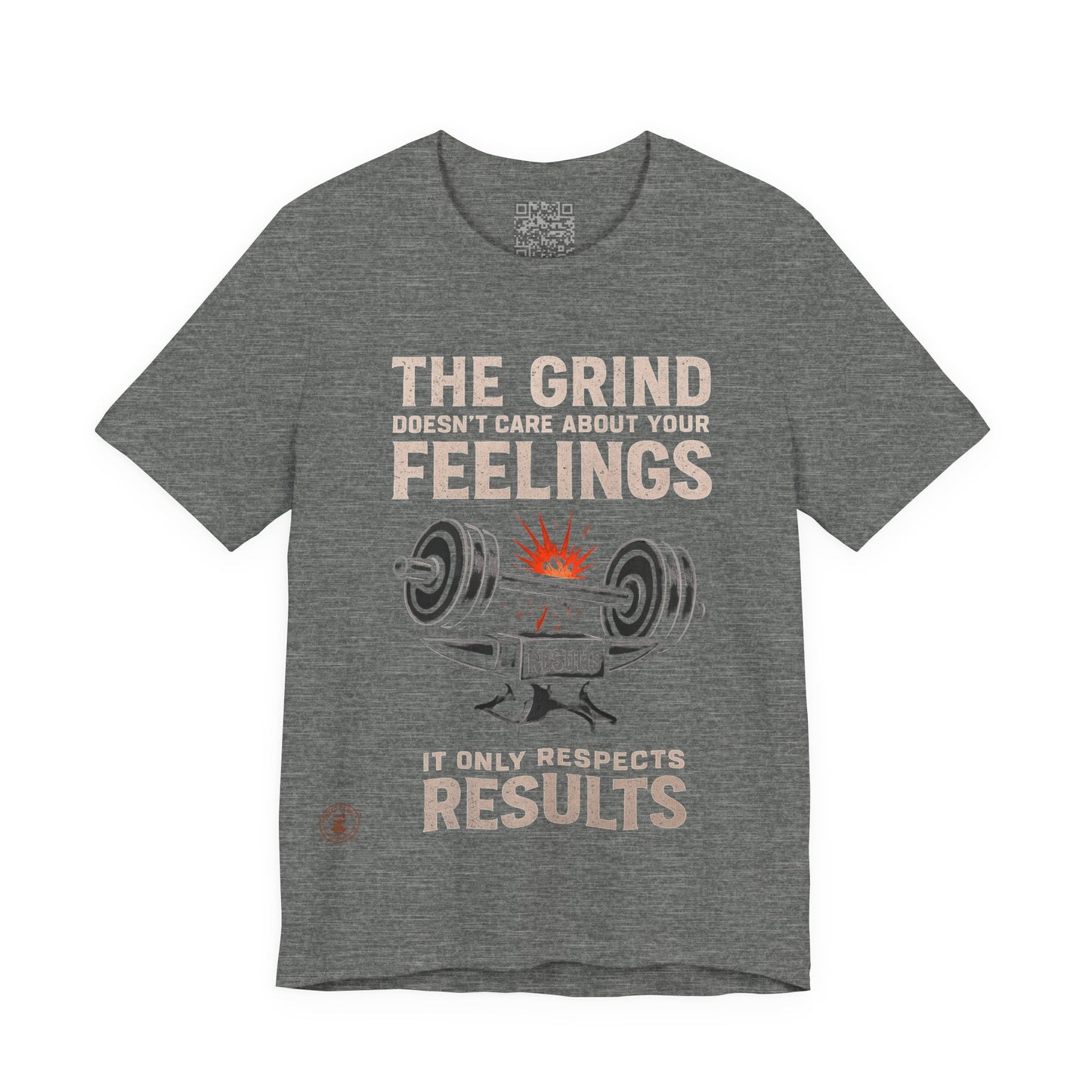 The Grind Doesn’t Care - Motivational Gym Tee