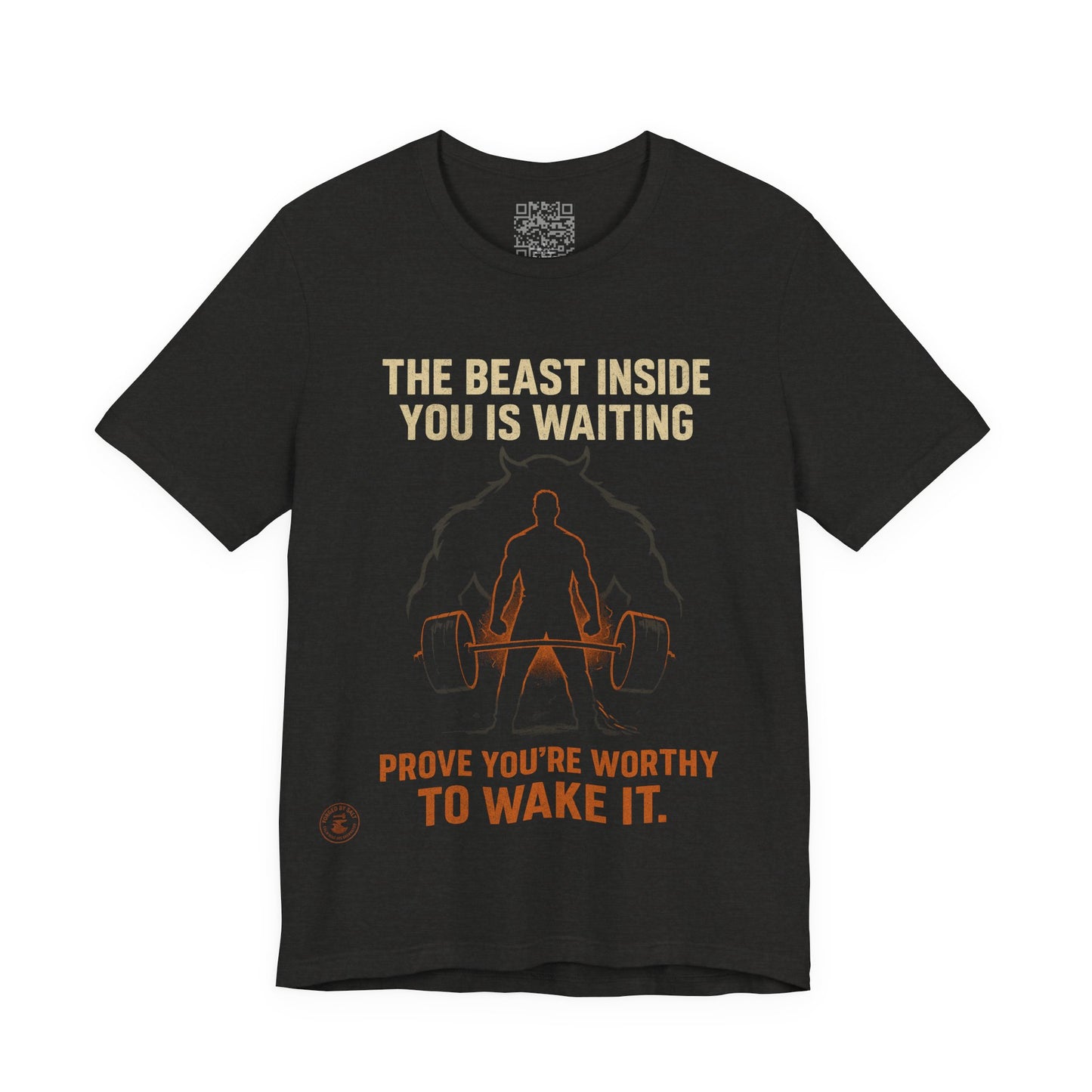 “The Beast Inside” Motivational Gym Tee