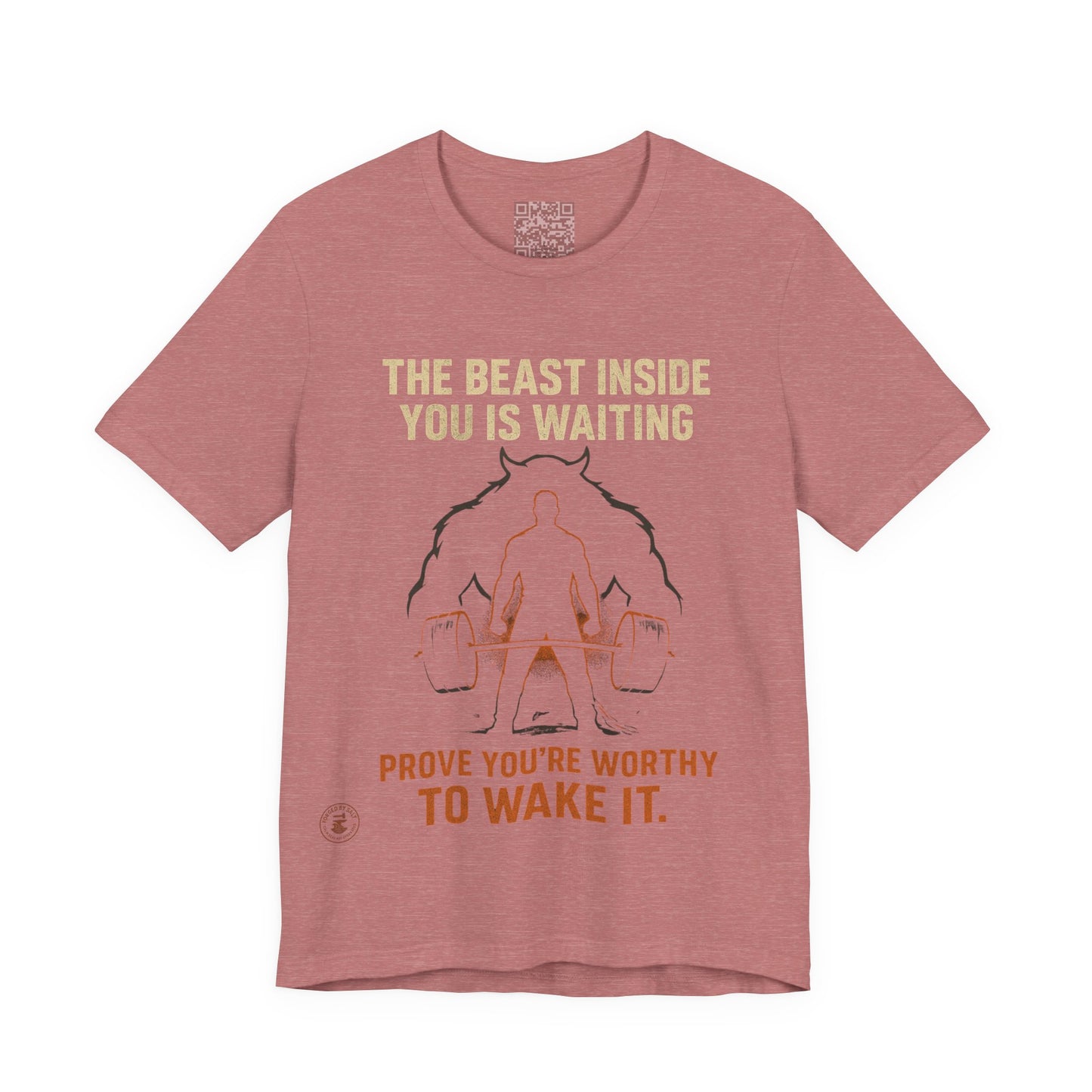 “The Beast Inside” Motivational Gym Tee