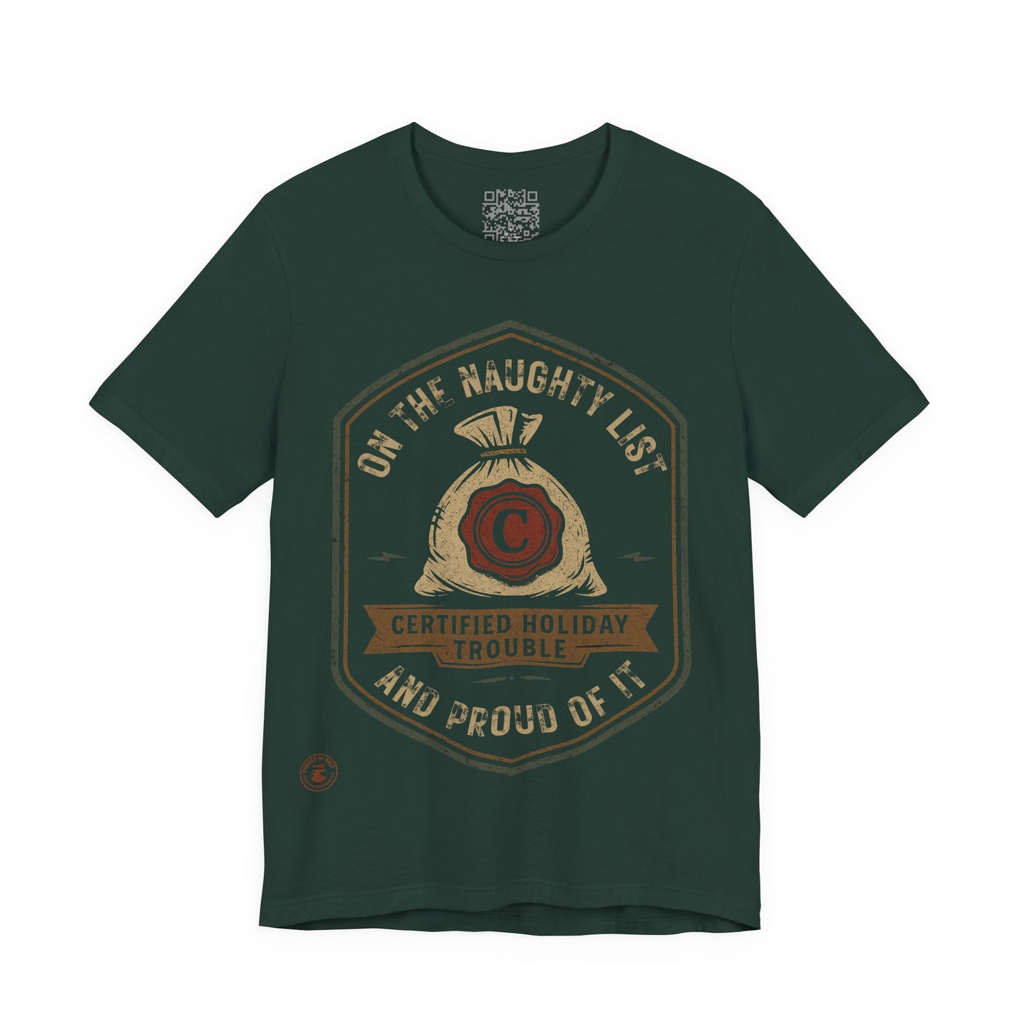 Unisex Tee On the Naughty List T-Shirt