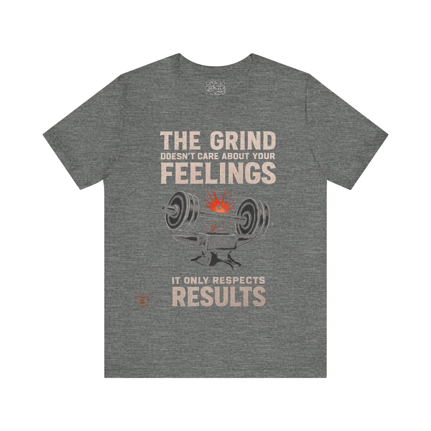 The Grind Doesn’t Care - Motivational Gym Tee