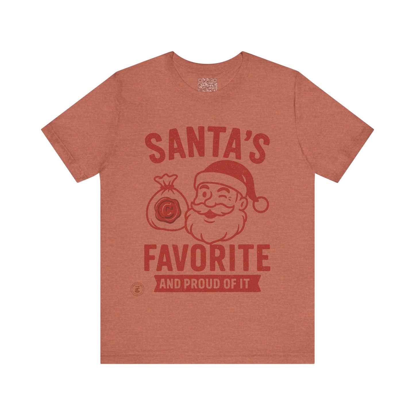 Santa’s Favorite T-Shirt | Funny Holiday & Christmas Tee