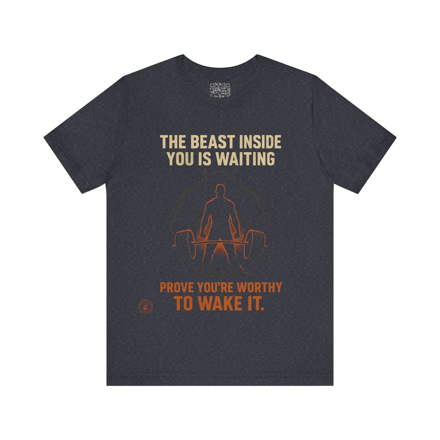 “The Beast Inside” Motivational Gym Tee