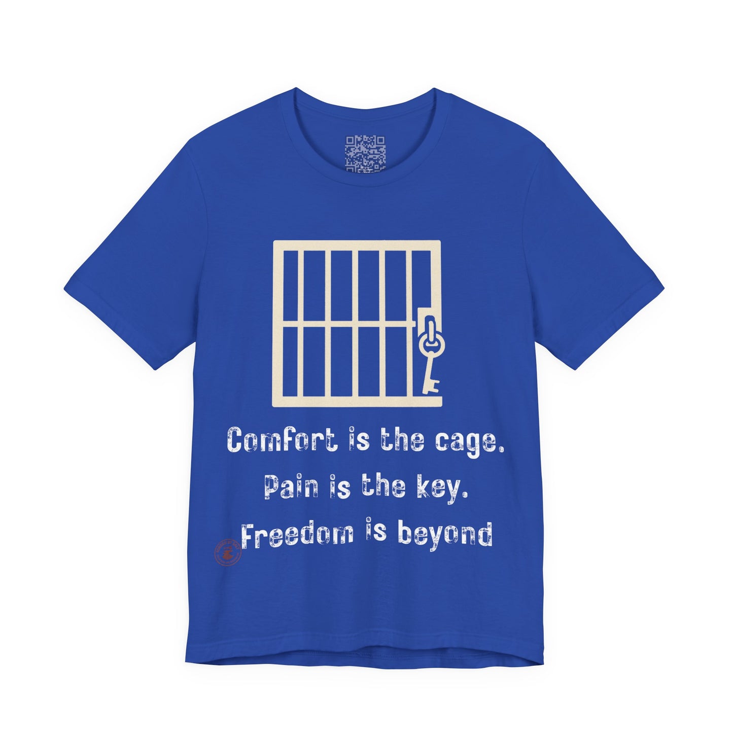 Comfort Is the Cage – Motivational T-Shirt