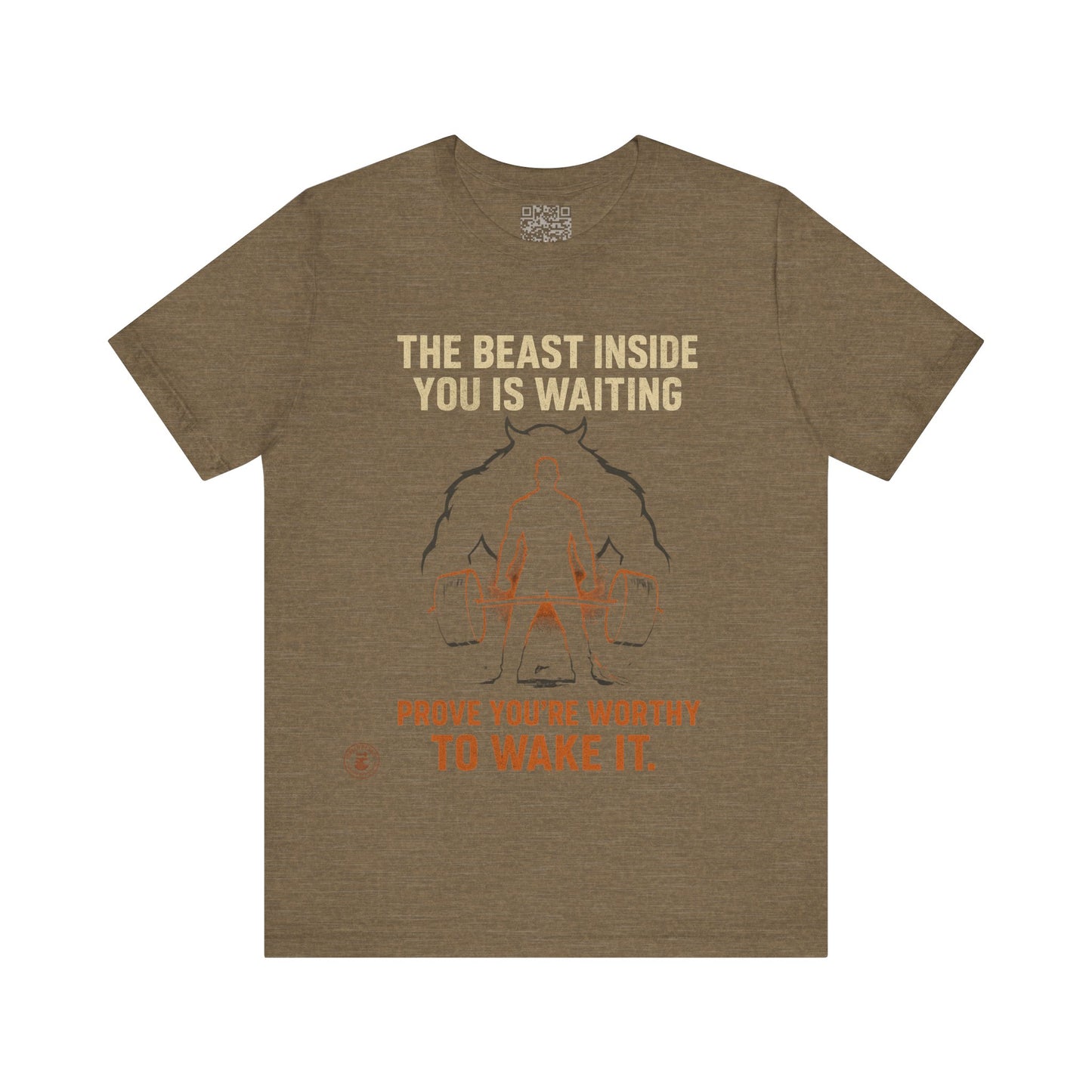 “The Beast Inside” Motivational Gym Tee