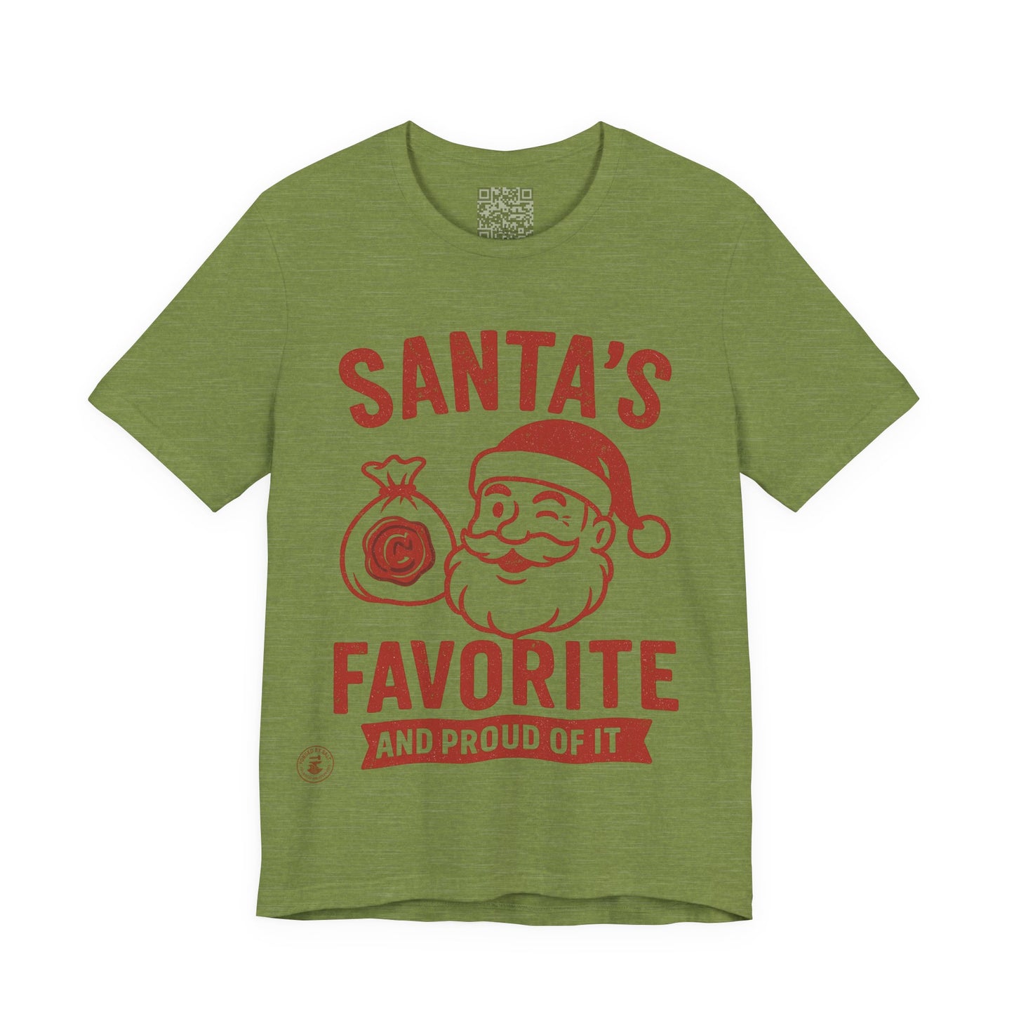 Santa’s Favorite T-Shirt | Funny Holiday & Christmas Tee