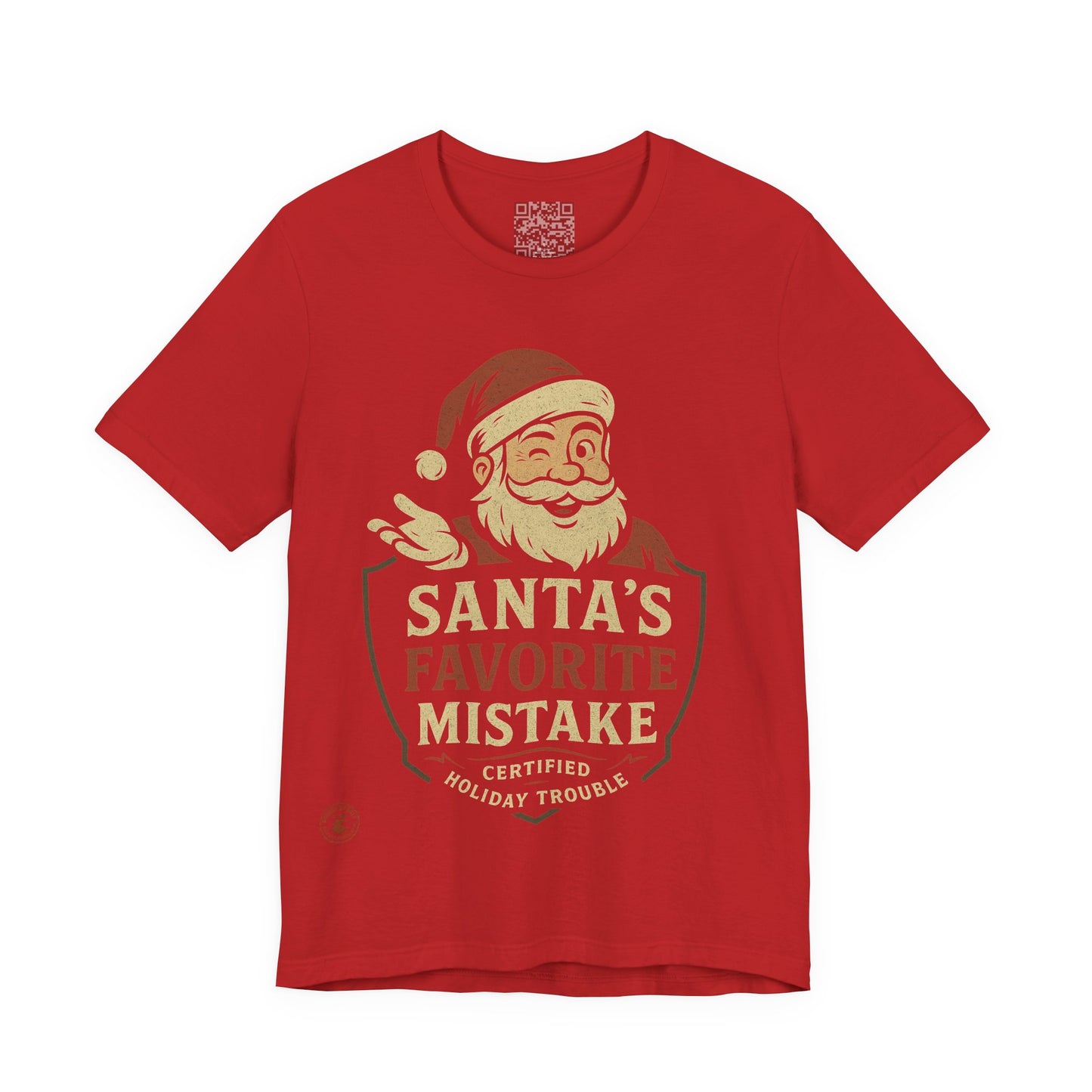 Santa’s Favorite Mistake T-Shirt | Funny Christmas Holiday Tee