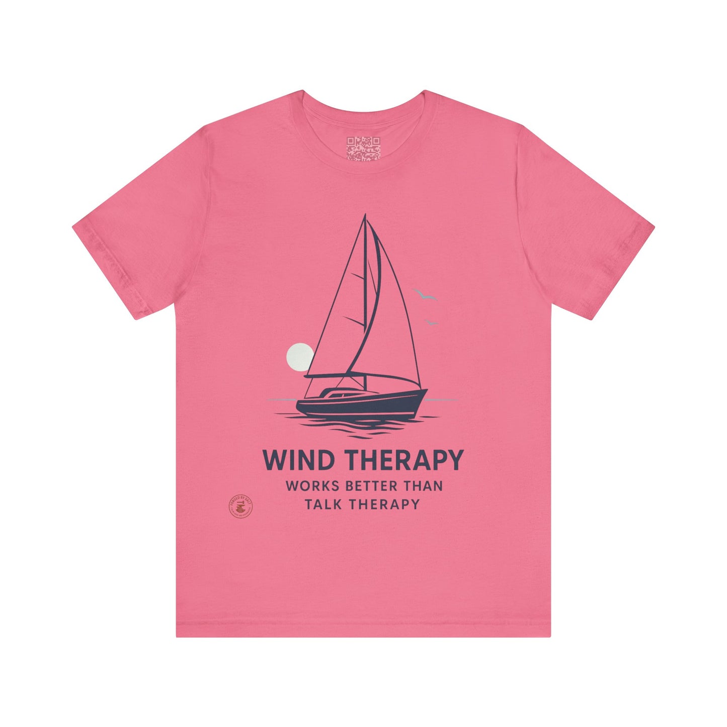 🌬️ “Wind Therapy – Works Better Than Talk Therapy” – Nautical Lifestyle Tee