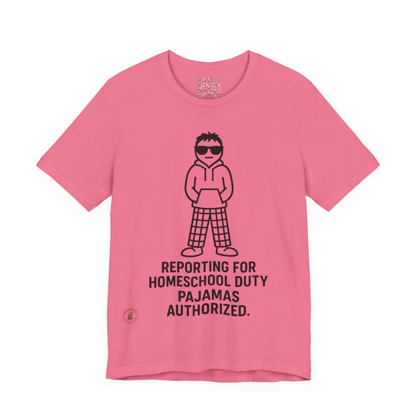 Homeschool Pajama Duty (Boys version) – Funny Tee