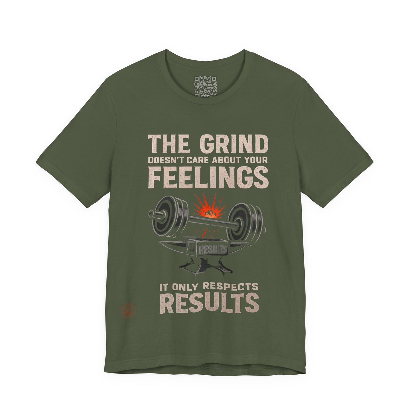 The Grind Doesn’t Care - Motivational Gym Tee