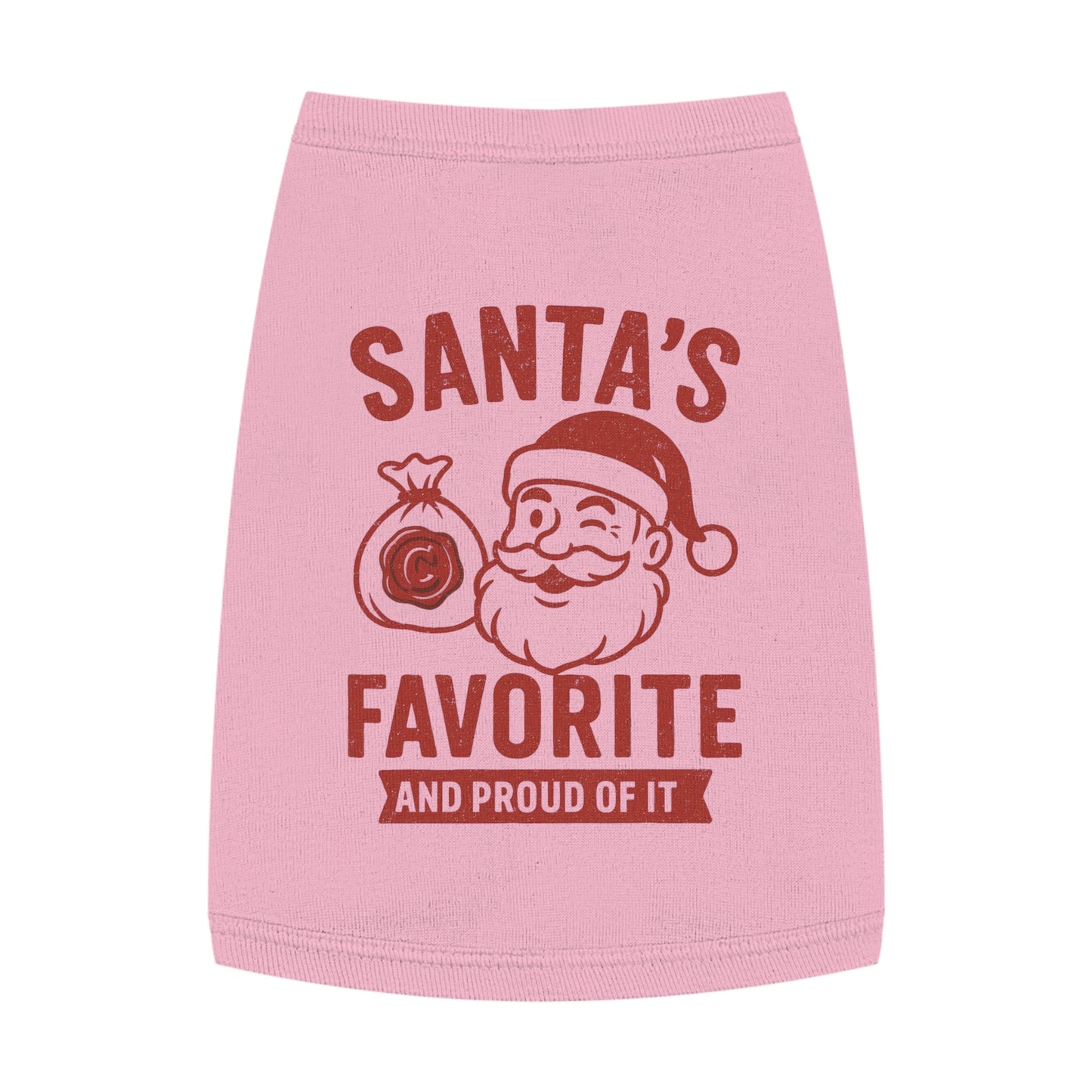 Santa’s Favorite | Holiday Dog Tank Top