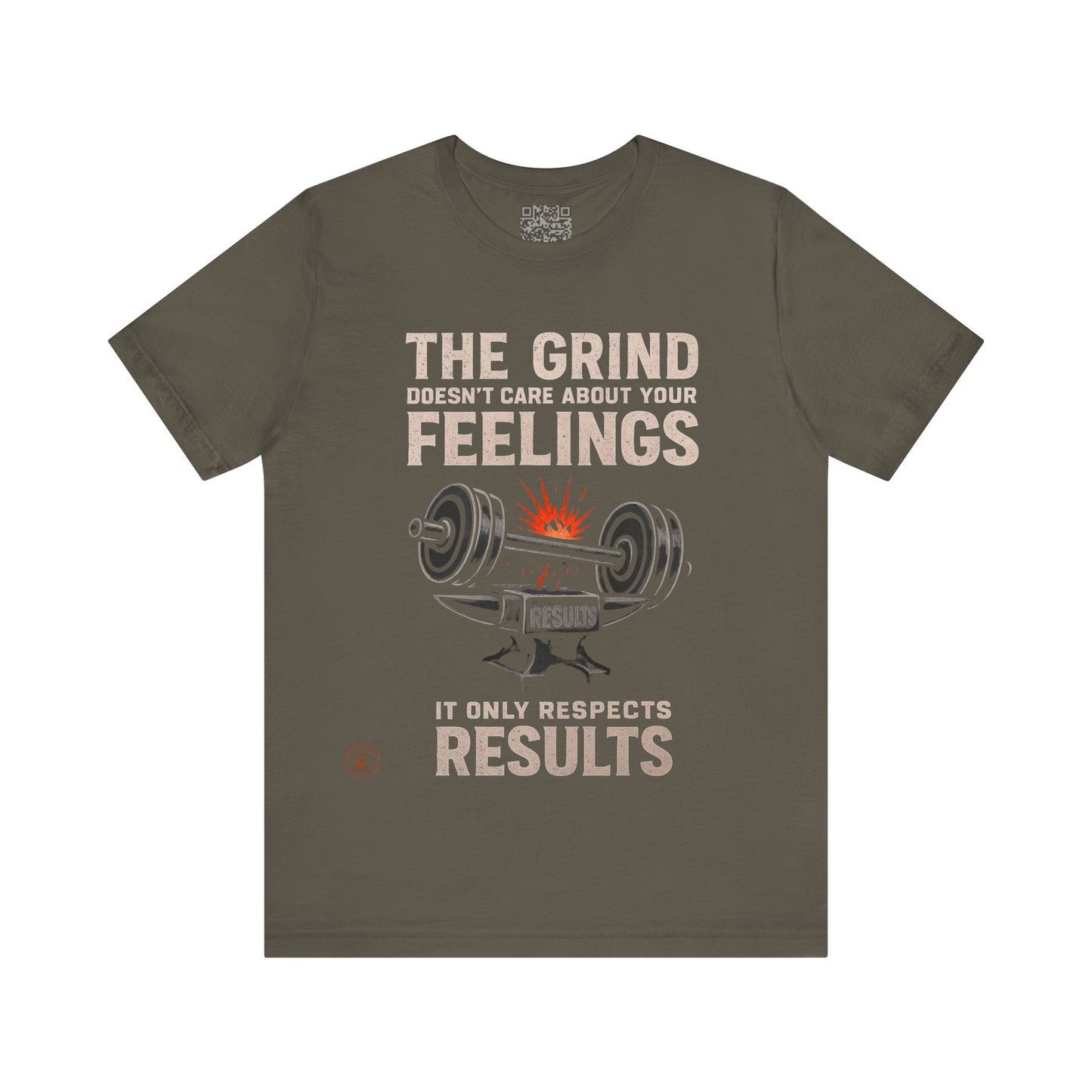 The Grind Doesn’t Care - Motivational Gym Tee