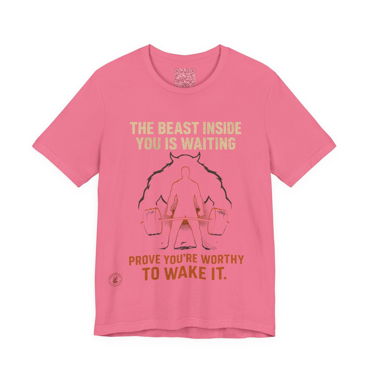 “The Beast Inside” Motivational Gym Tee