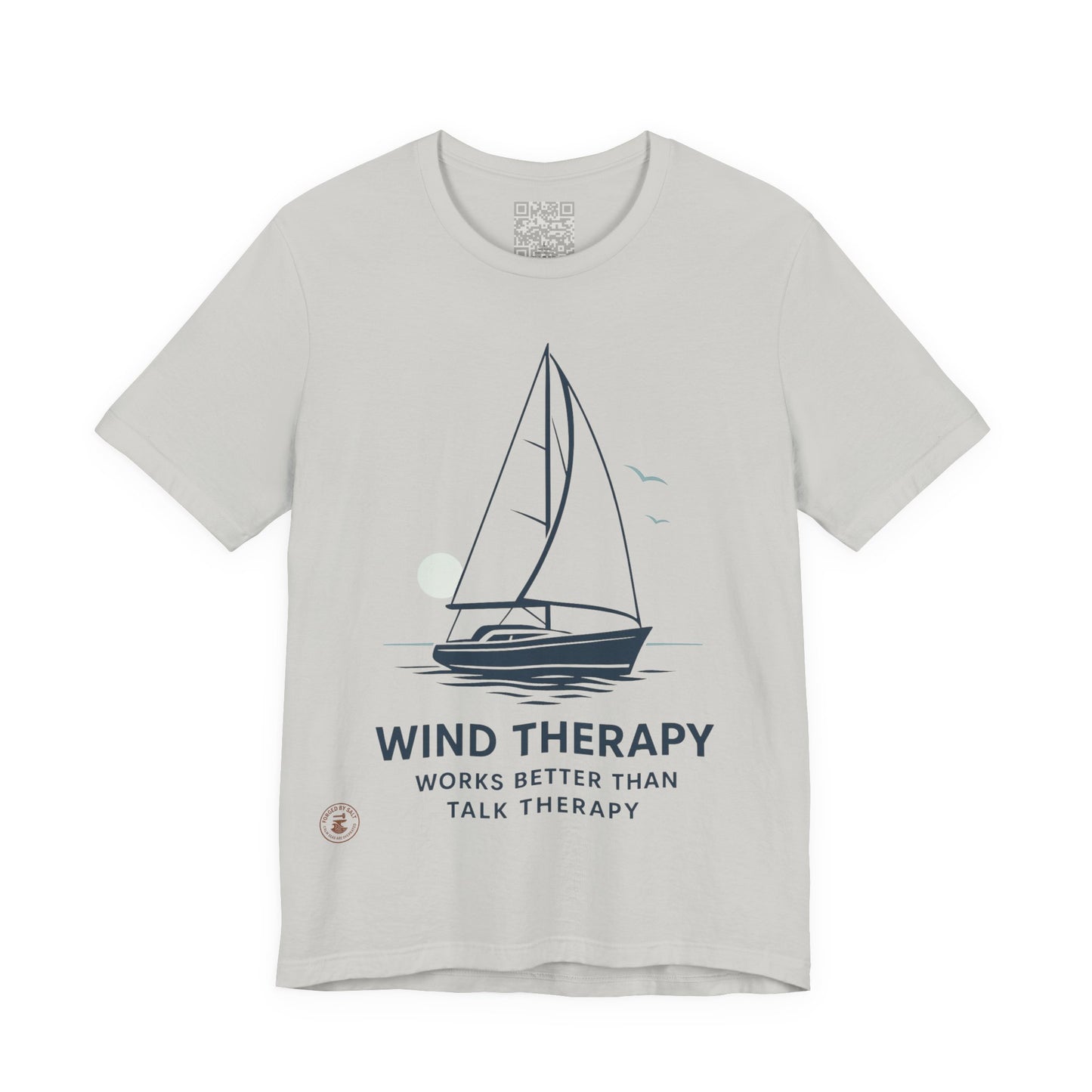 🌬️ “Wind Therapy – Works Better Than Talk Therapy” – Nautical Lifestyle Tee