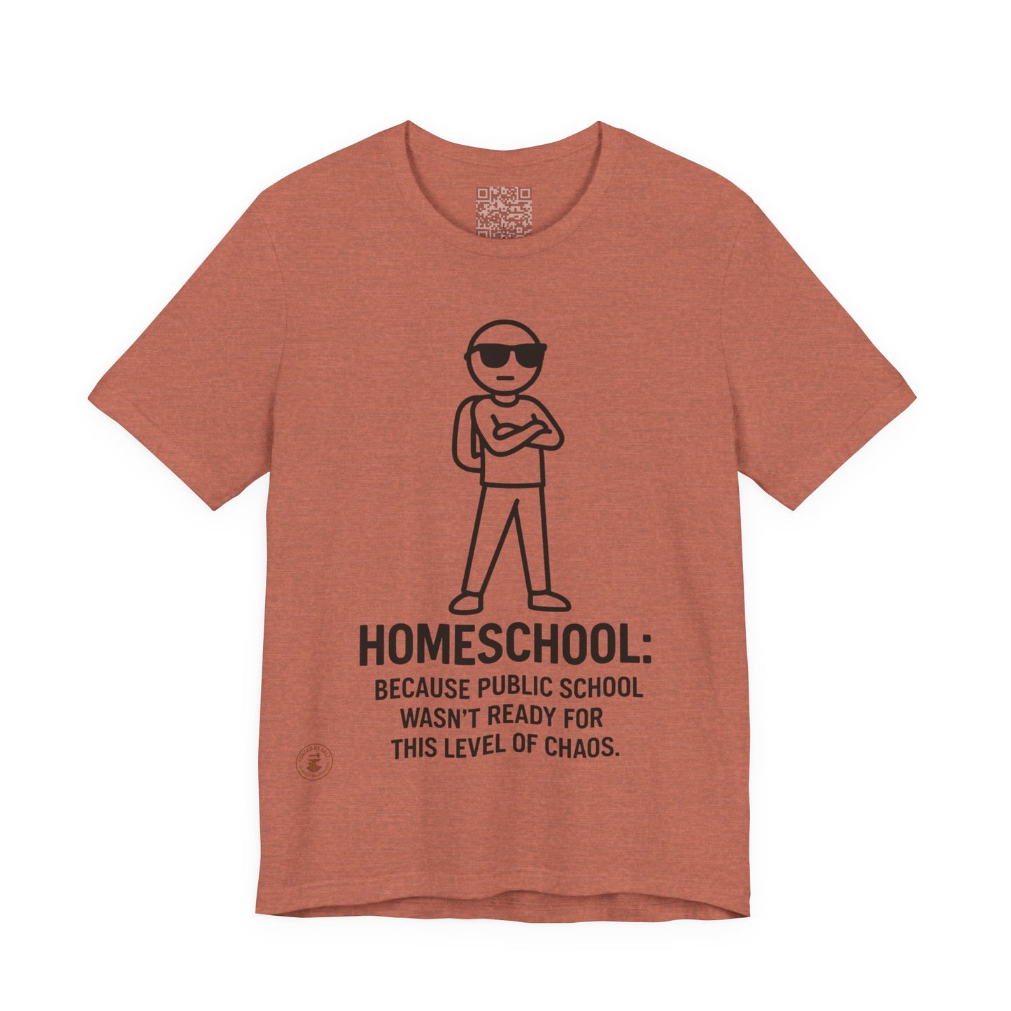Homeschool Chaos Champion – Funny Unisex Tee
