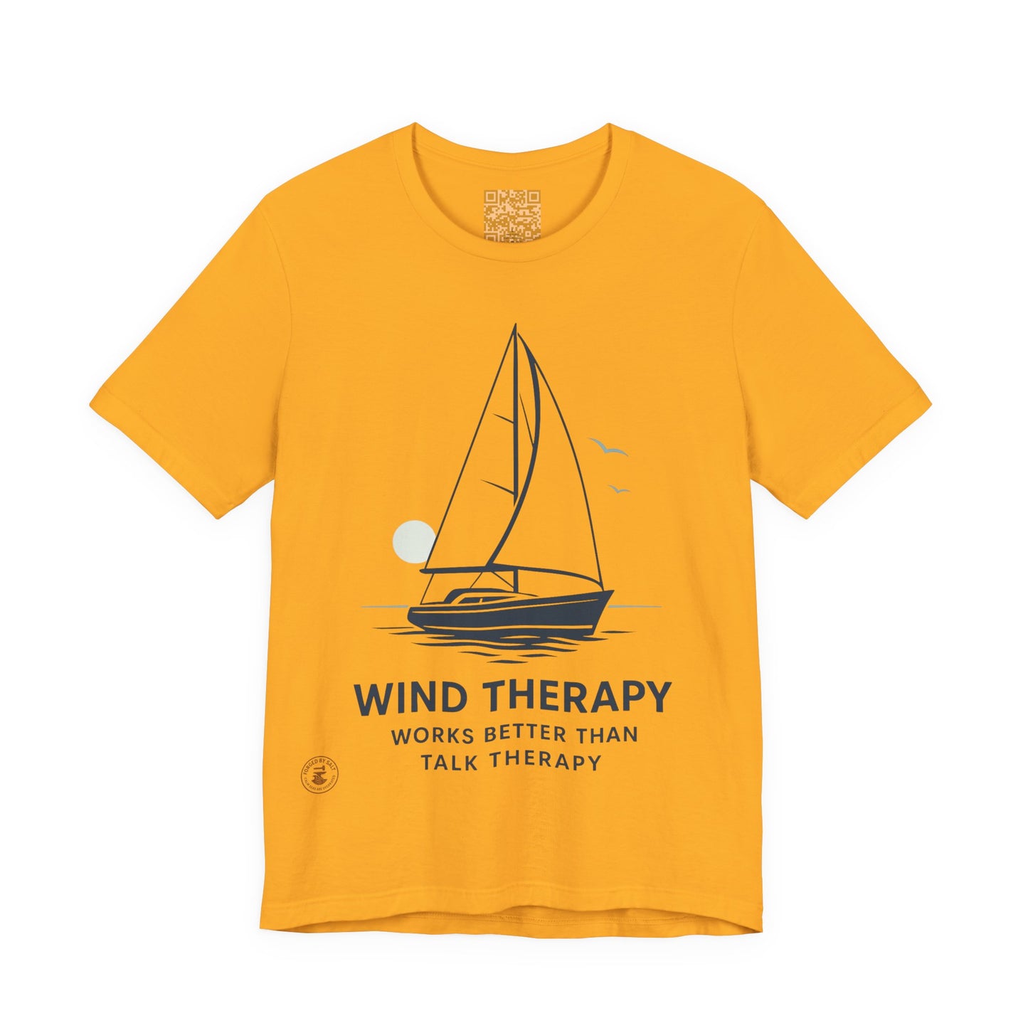 🌬️ “Wind Therapy – Works Better Than Talk Therapy” – Nautical Lifestyle Tee