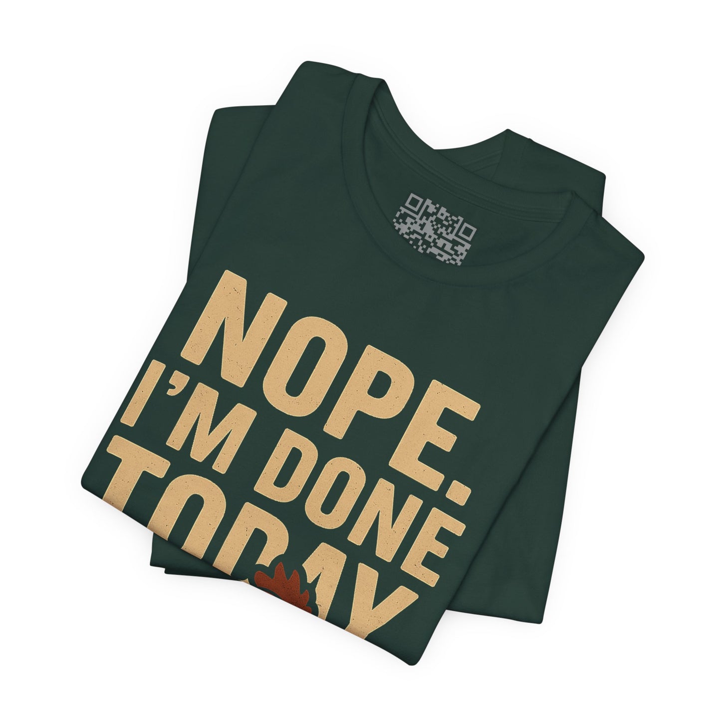 Nope. I’m Done Today – Funny Grumpy Chicken T-Shirt