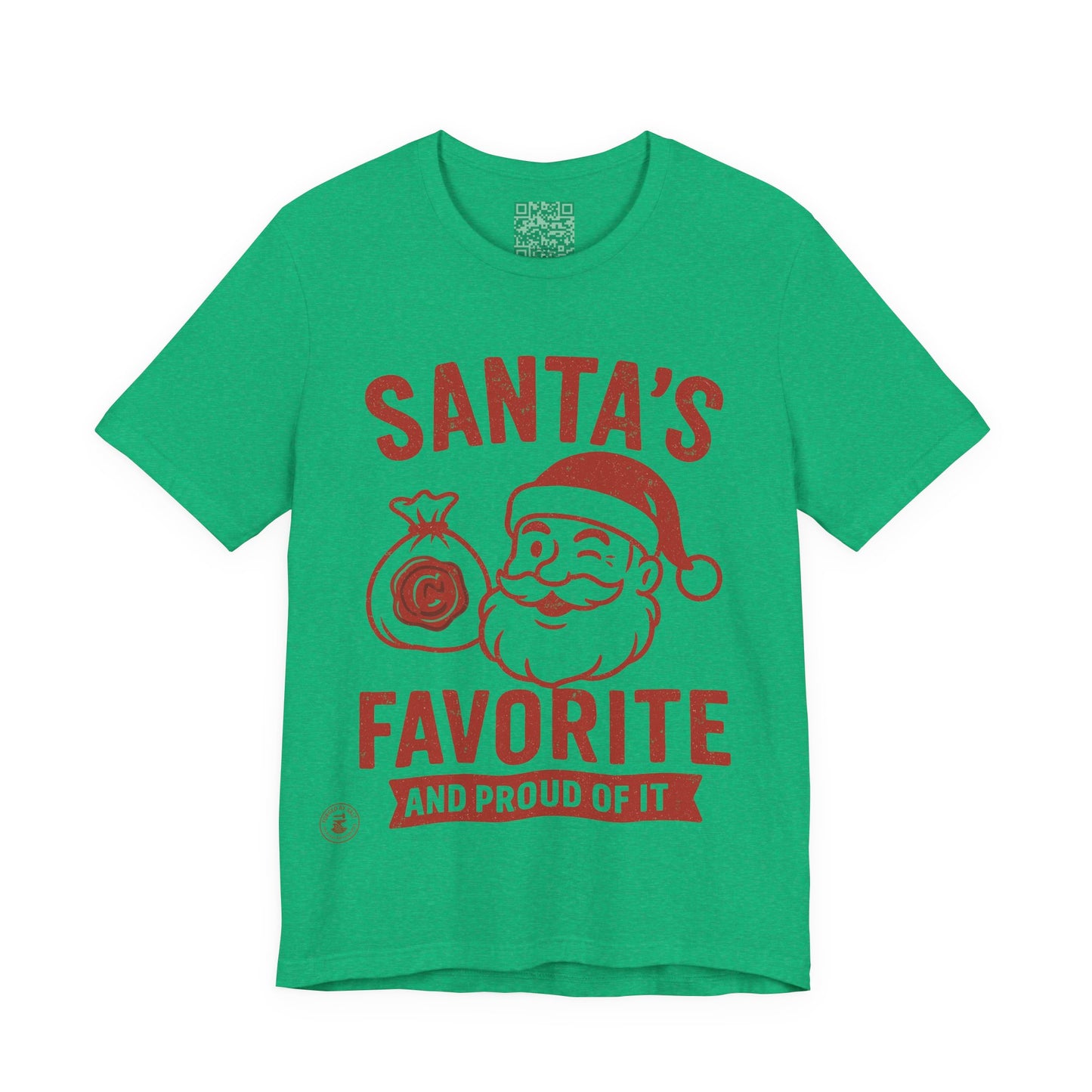 Santa’s Favorite T-Shirt | Funny Holiday & Christmas Tee