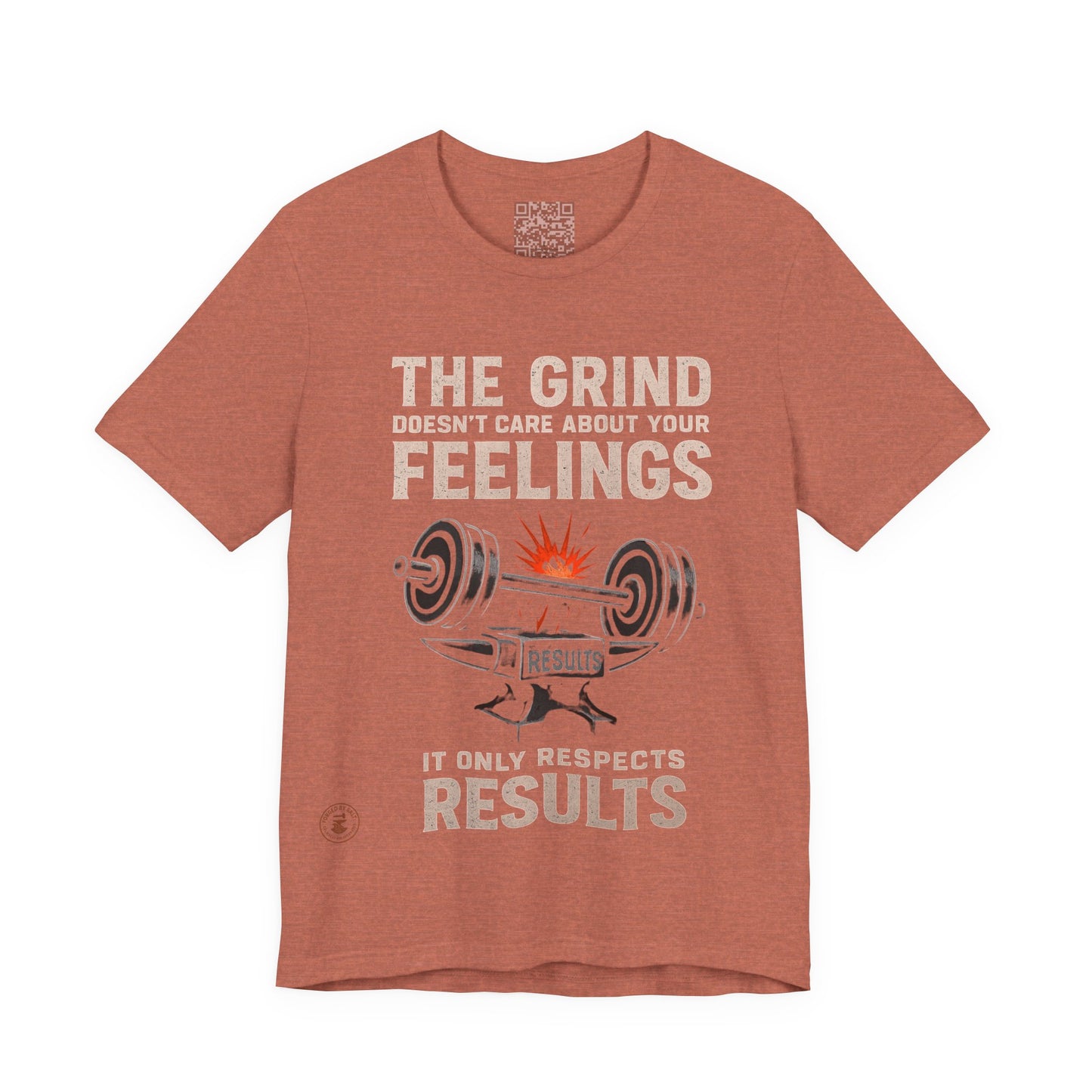 The Grind Doesn’t Care - Motivational Gym Tee