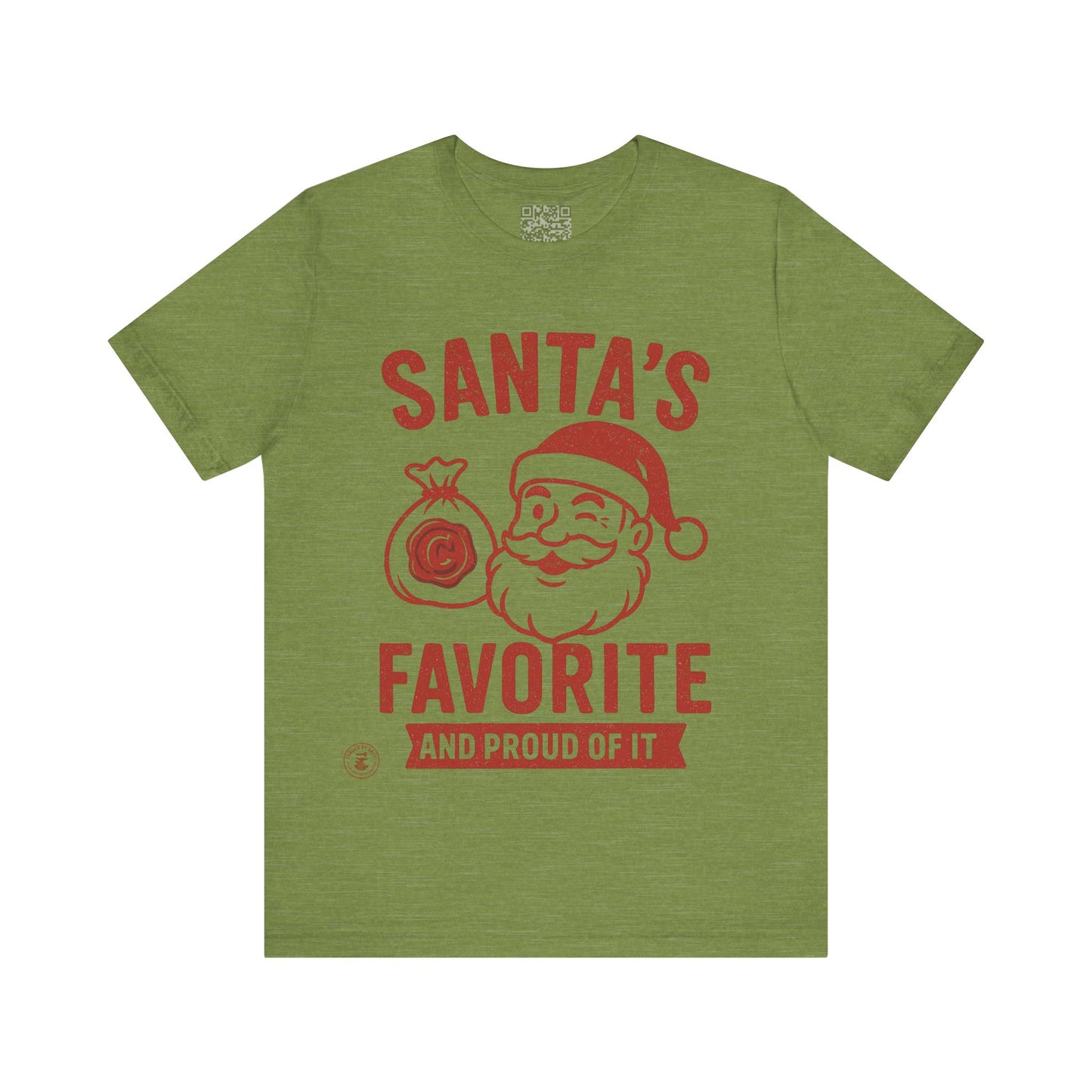 Santa’s Favorite T-Shirt | Funny Holiday & Christmas Tee