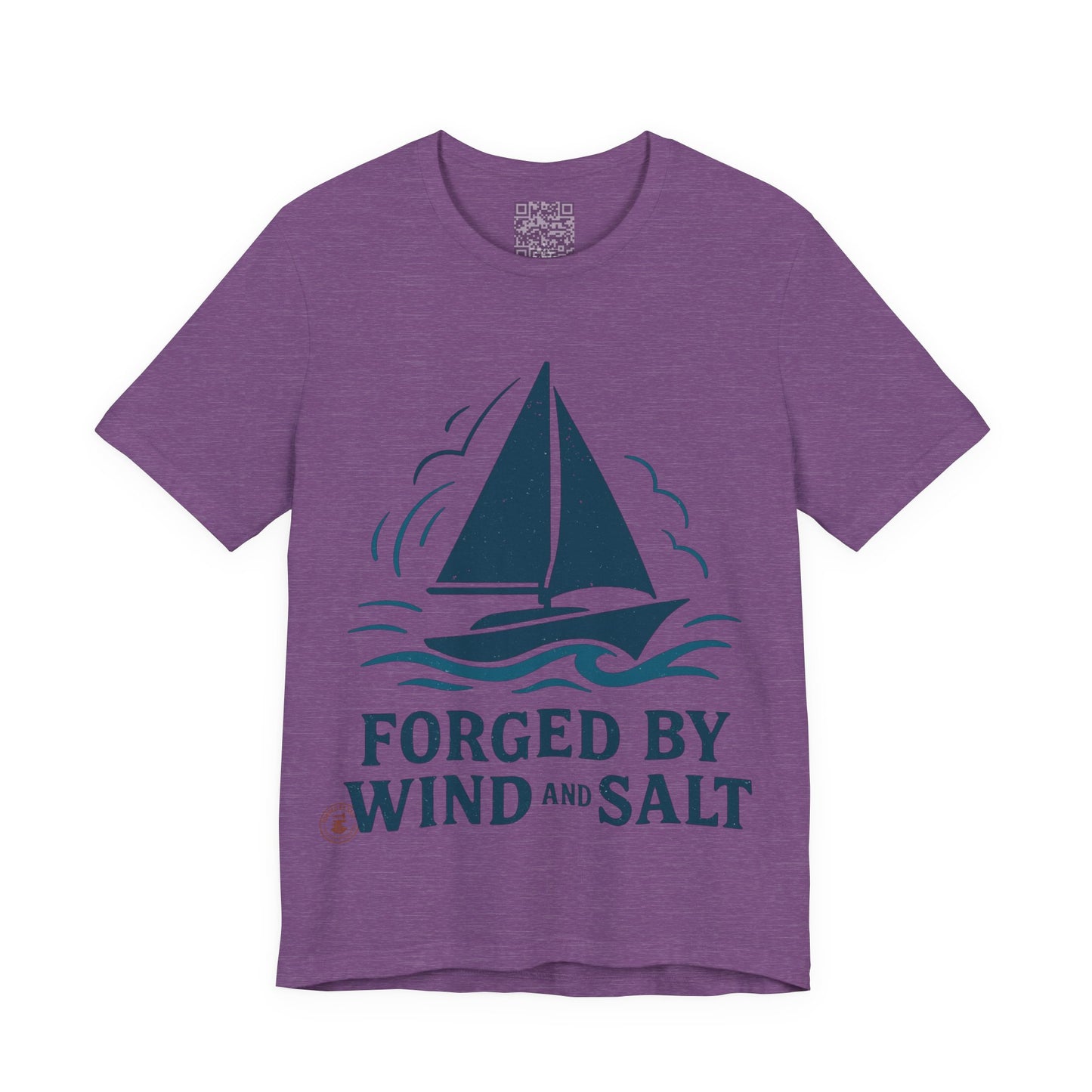 Sailboat Tee Forged by Wind and Salt