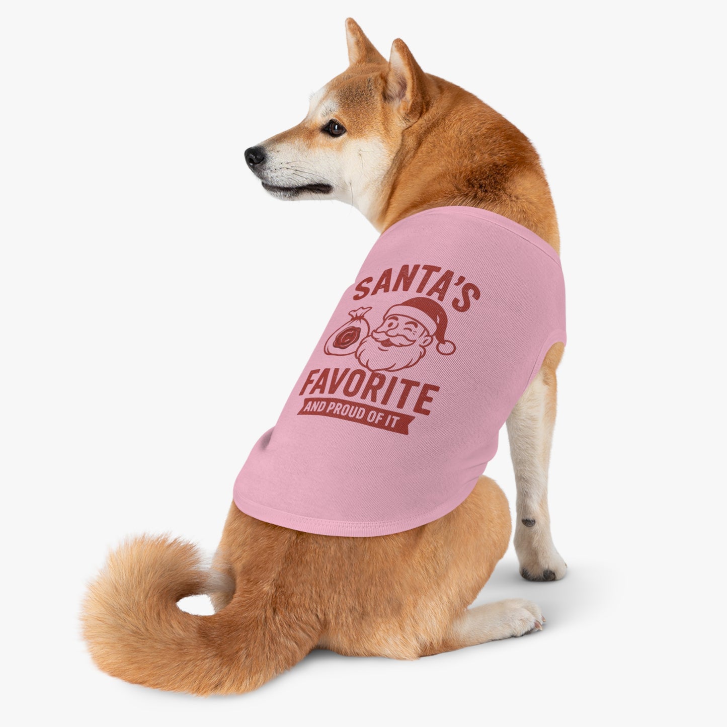 Santa’s Favorite | Holiday Dog Tank Top