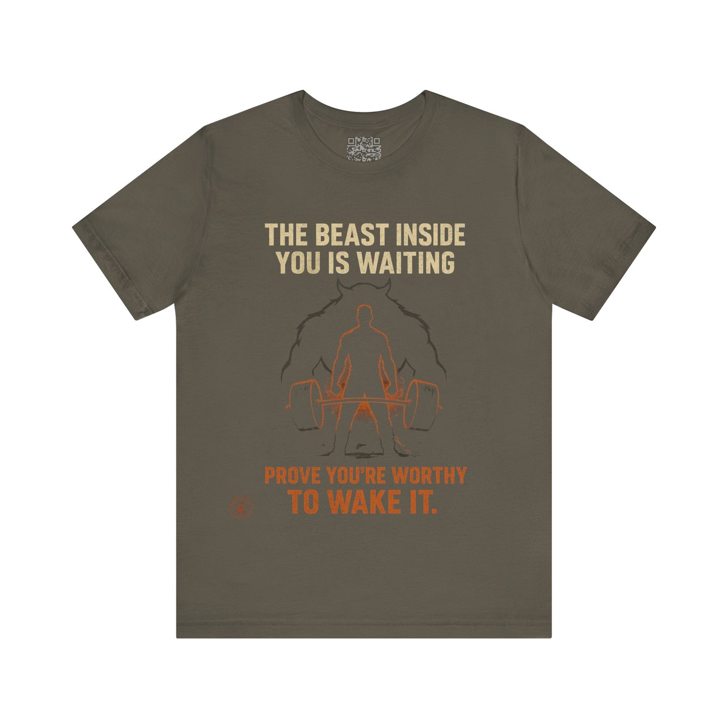 “The Beast Inside” Motivational Gym Tee