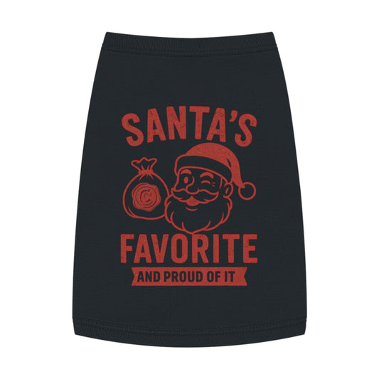 Santa’s Favorite | Holiday Dog Tank Top