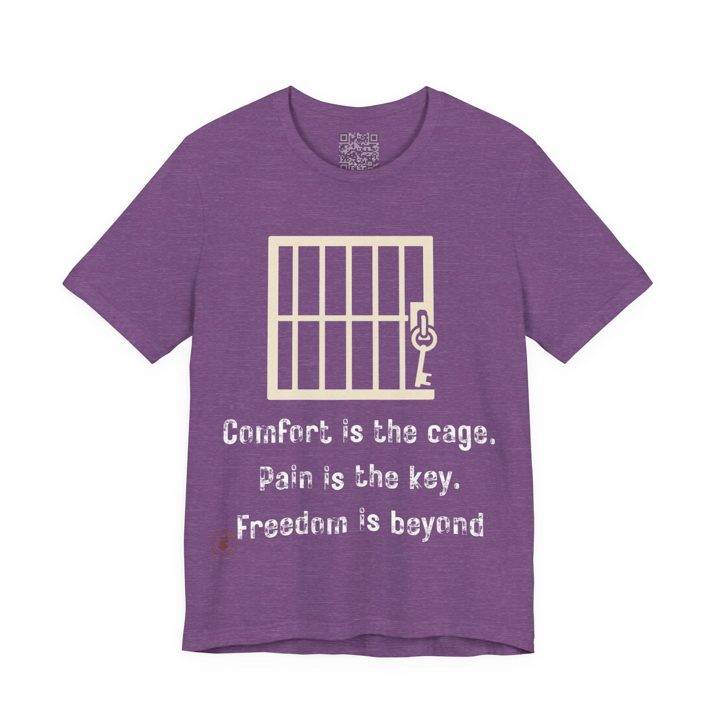 Comfort Is the Cage – Motivational T-Shirt
