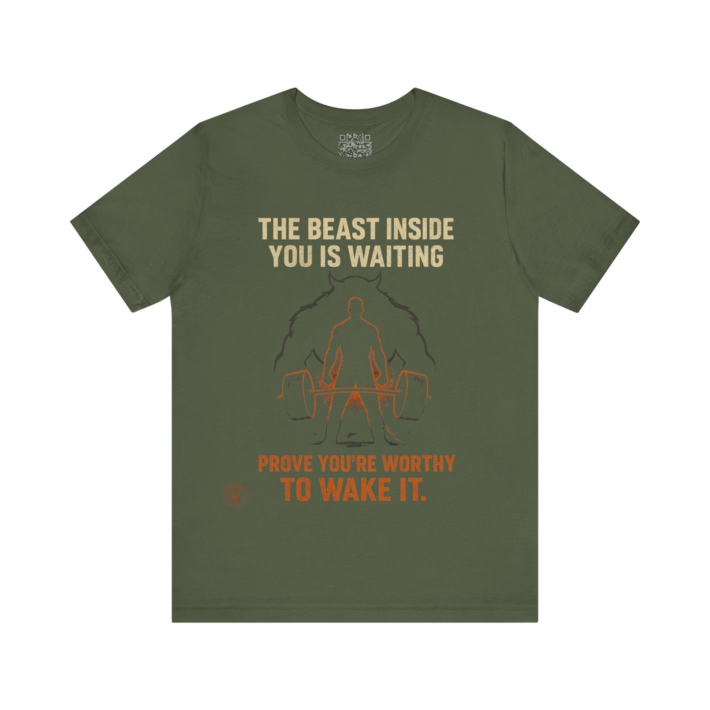 “The Beast Inside” Motivational Gym Tee