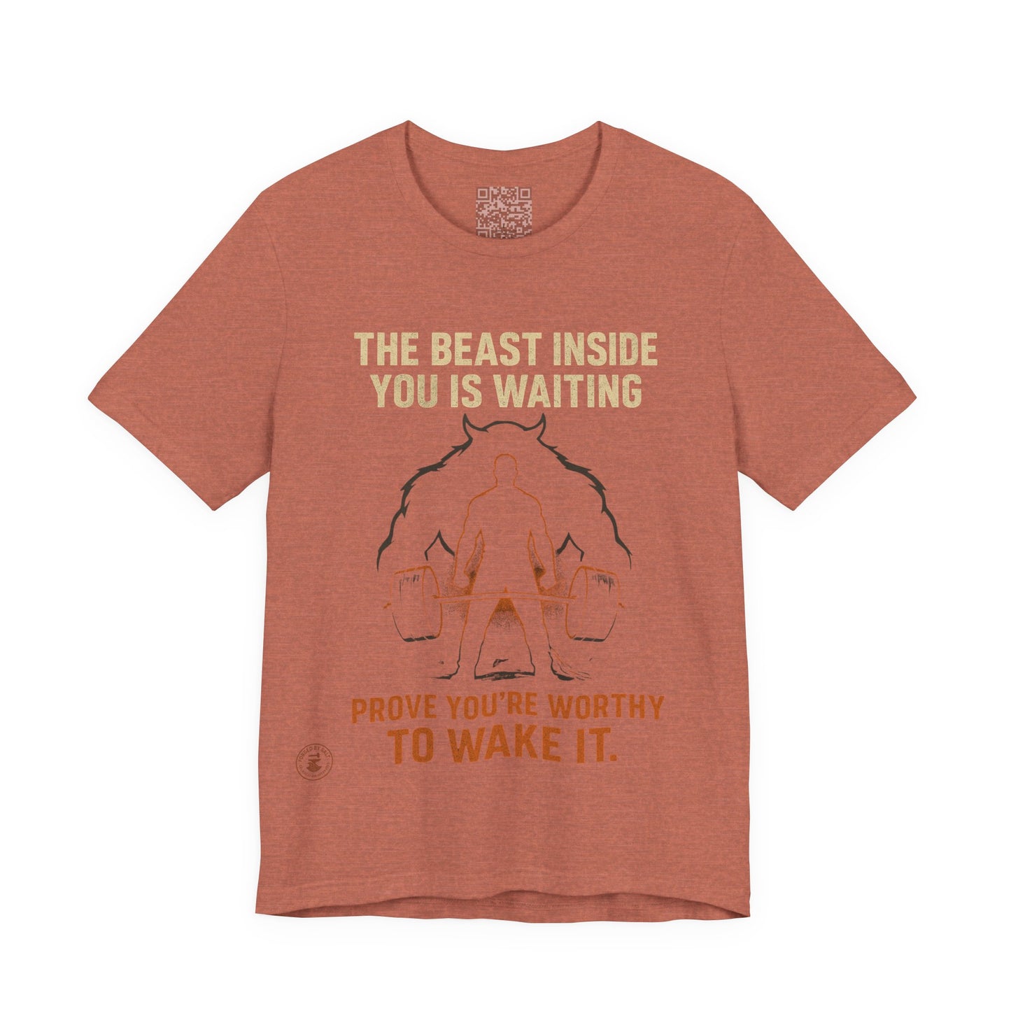 “The Beast Inside” Motivational Gym Tee