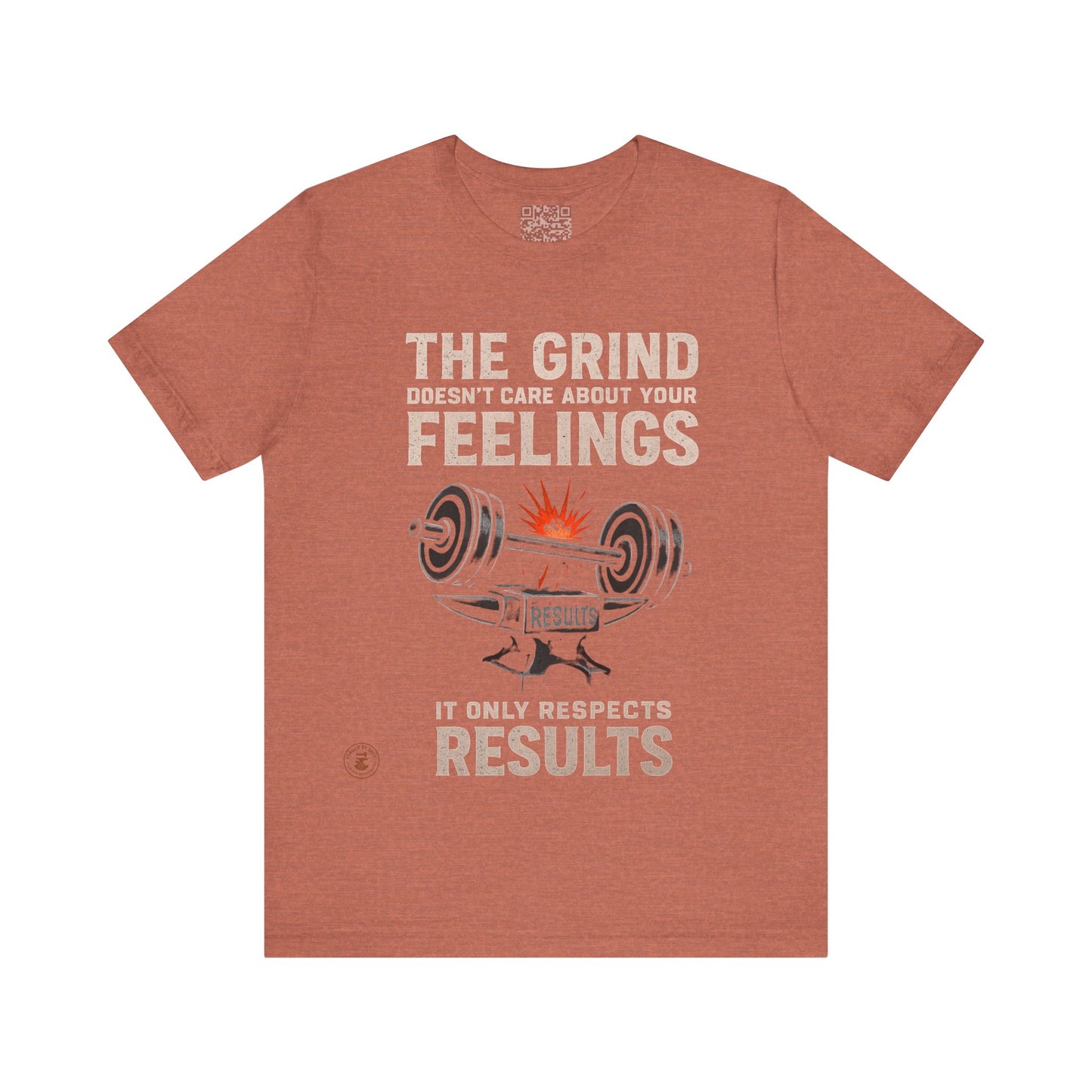 The Grind Doesn’t Care - Motivational Gym Tee
