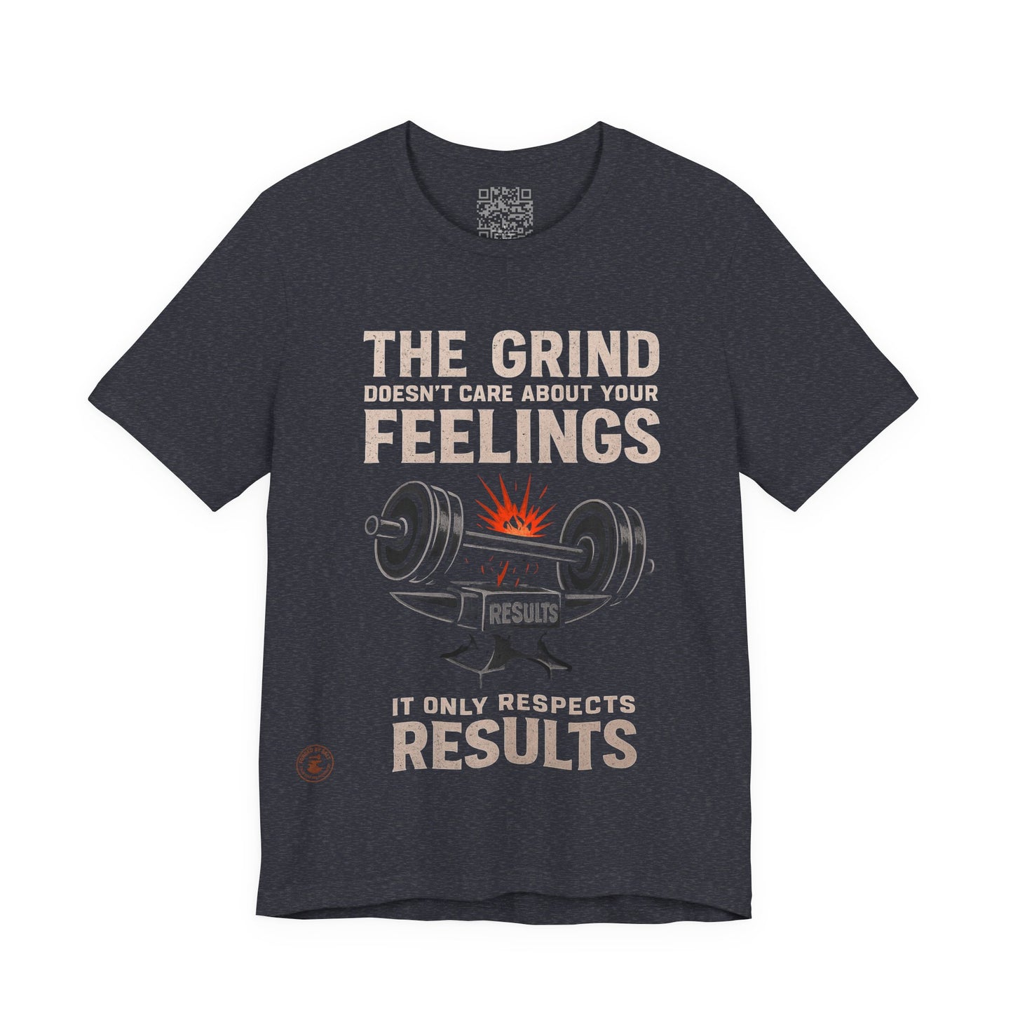 The Grind Doesn’t Care - Motivational Gym Tee