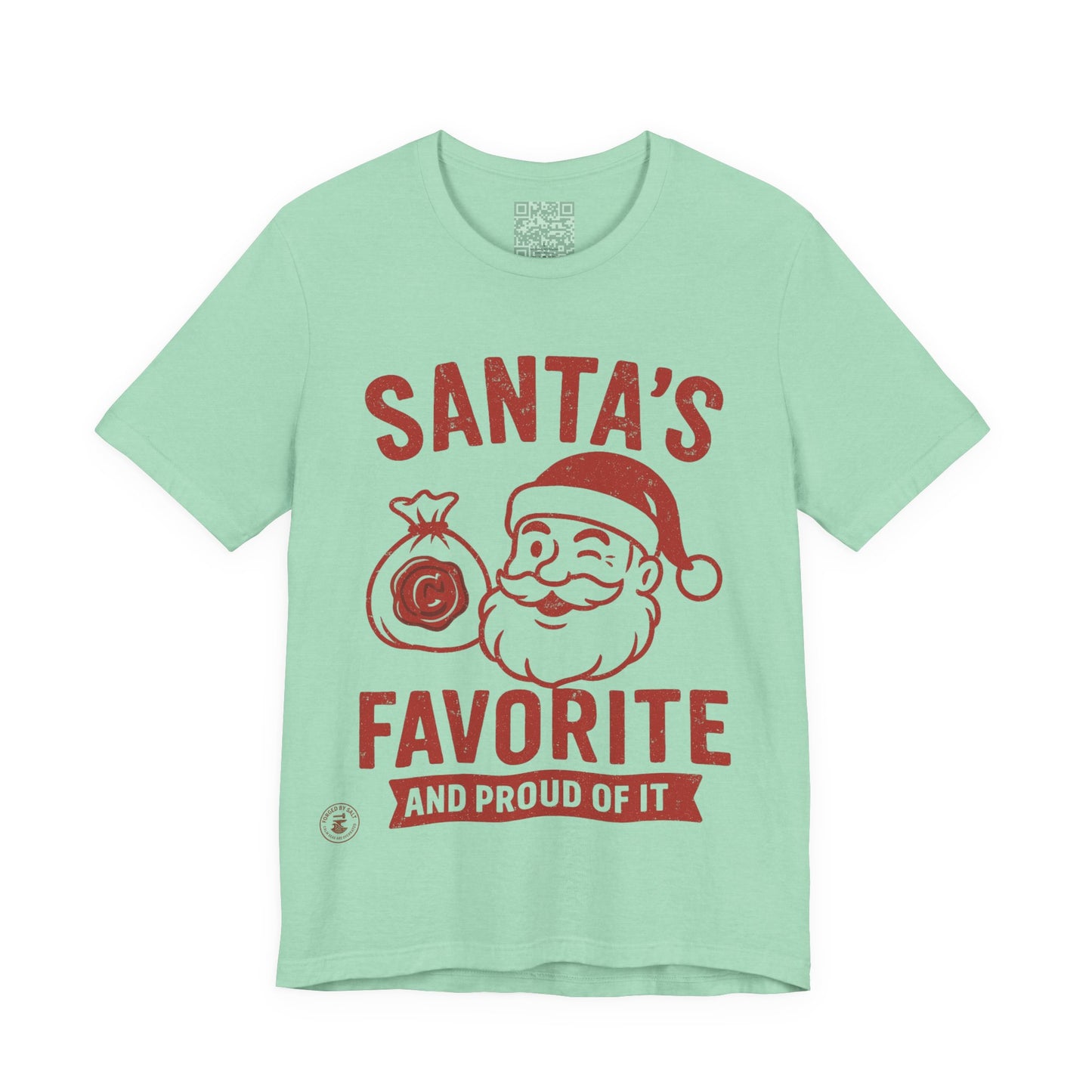 Santa’s Favorite T-Shirt | Funny Holiday & Christmas Tee