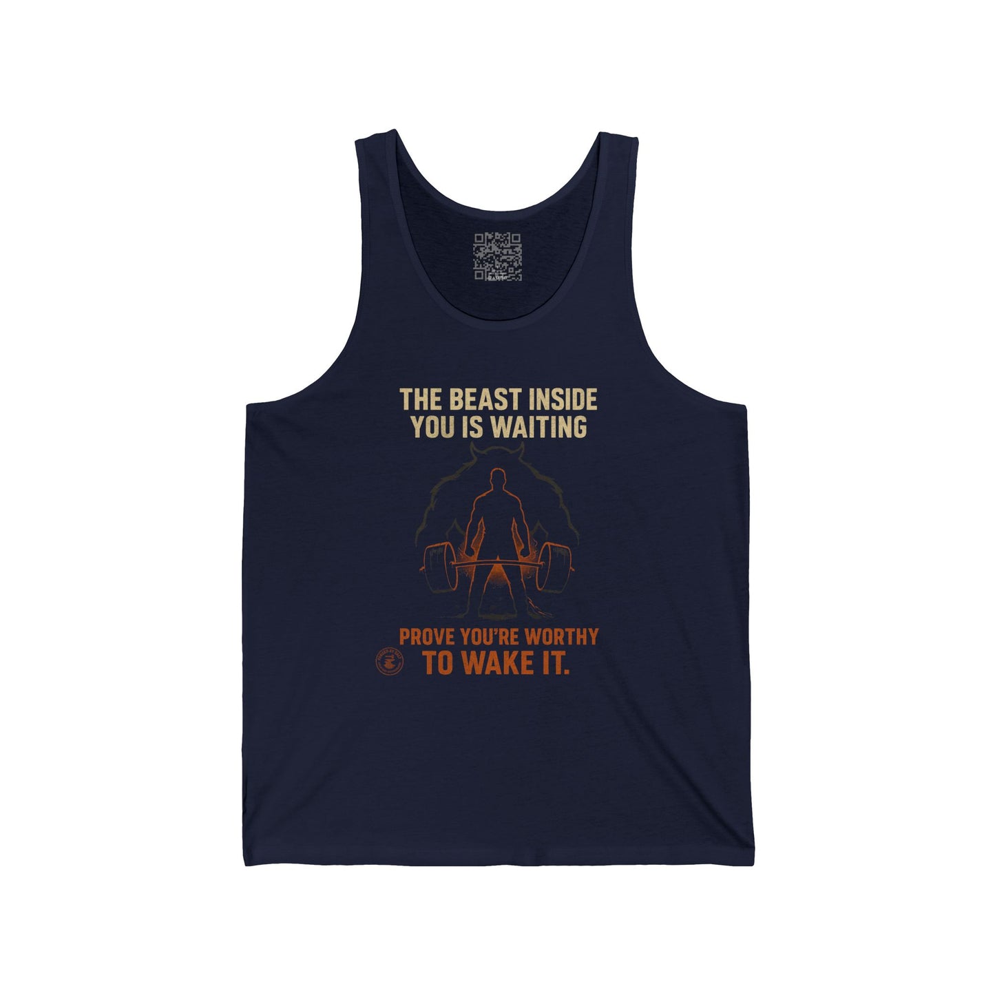 💪 “The Beast Inside You” – Motivational Gym Tank